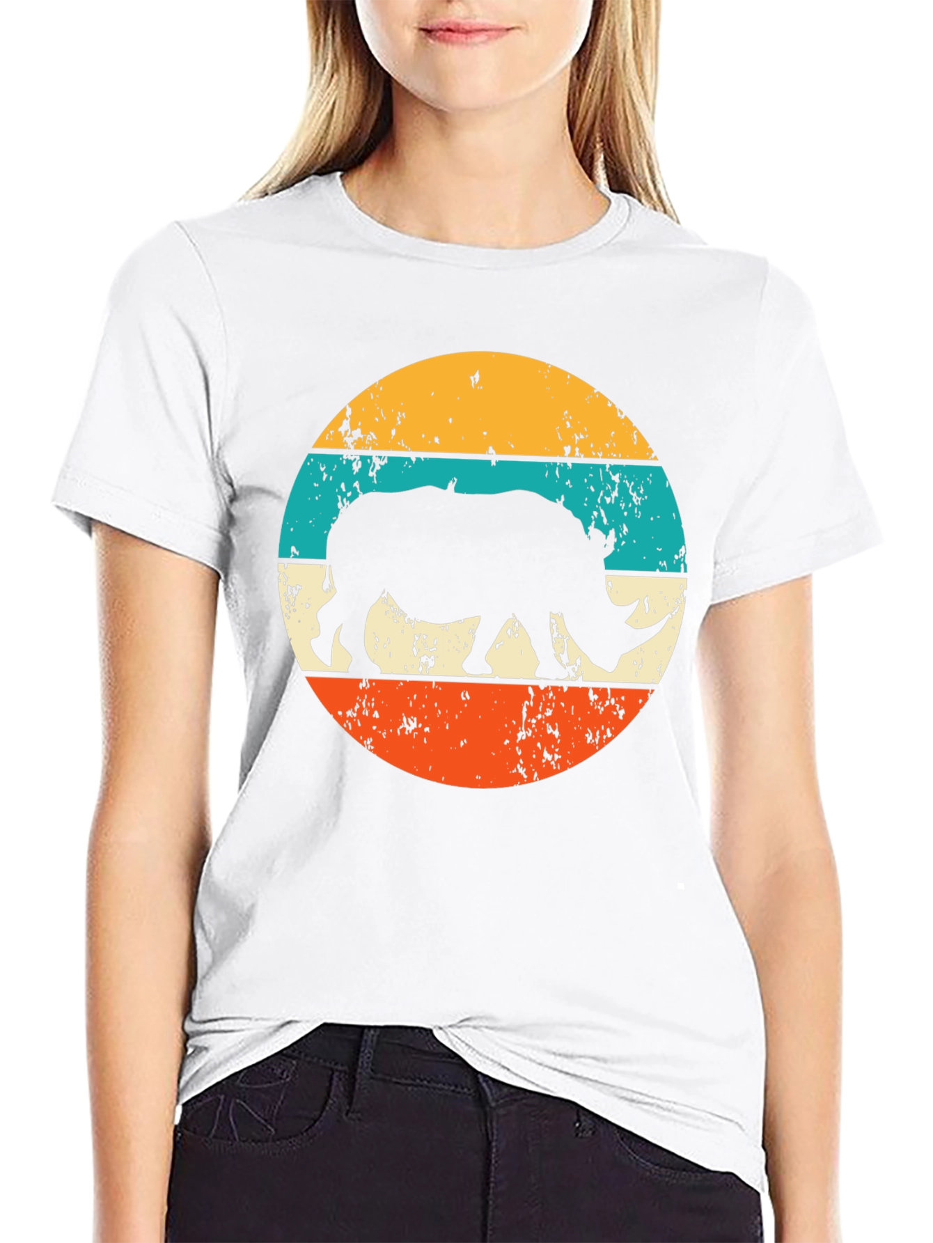 Retro Rhino T-Shirt