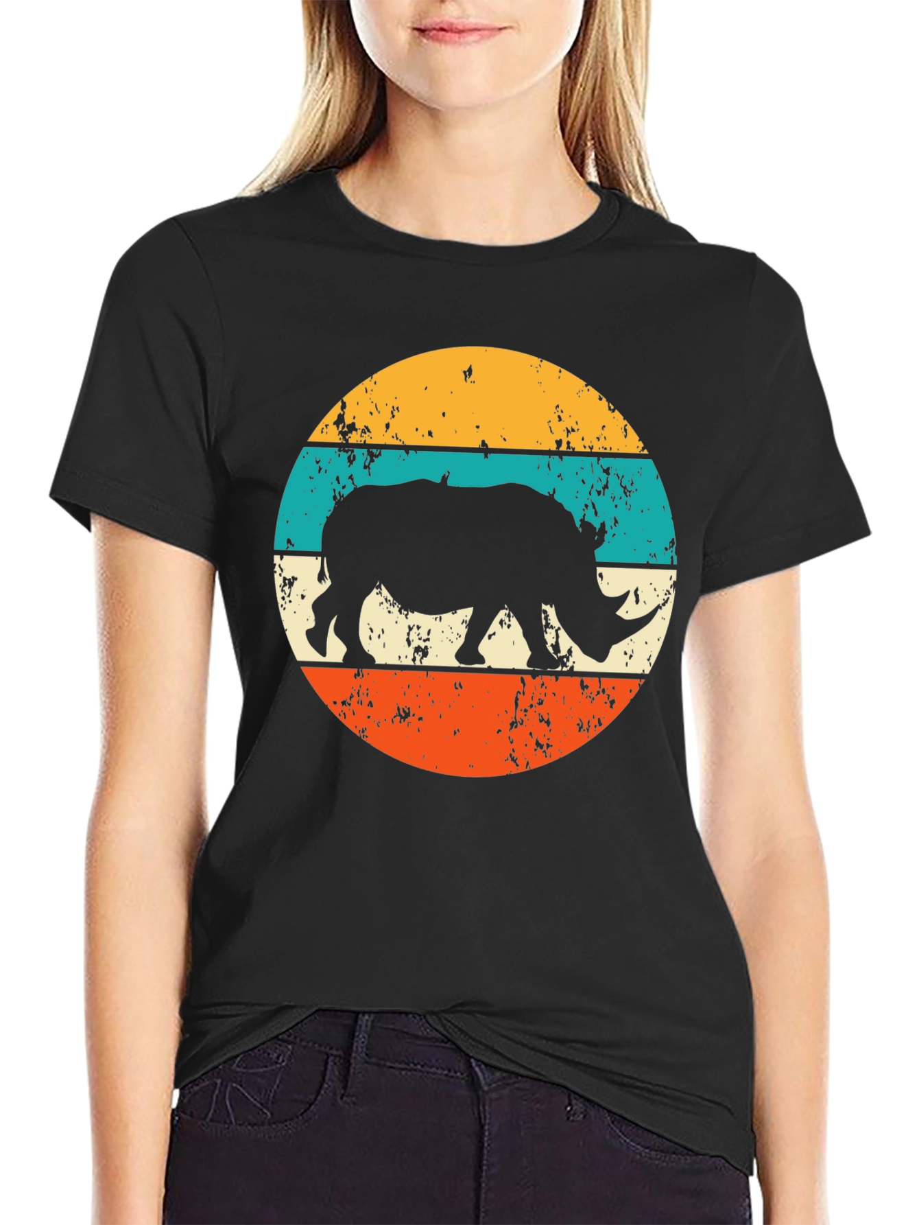 Retro Rhino T-Shirt
