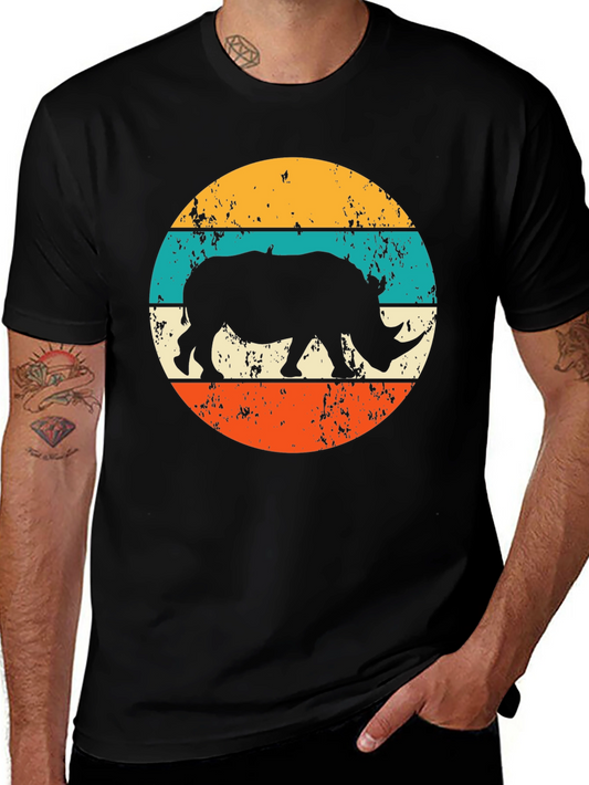 Retro Rhino T-Shirt
