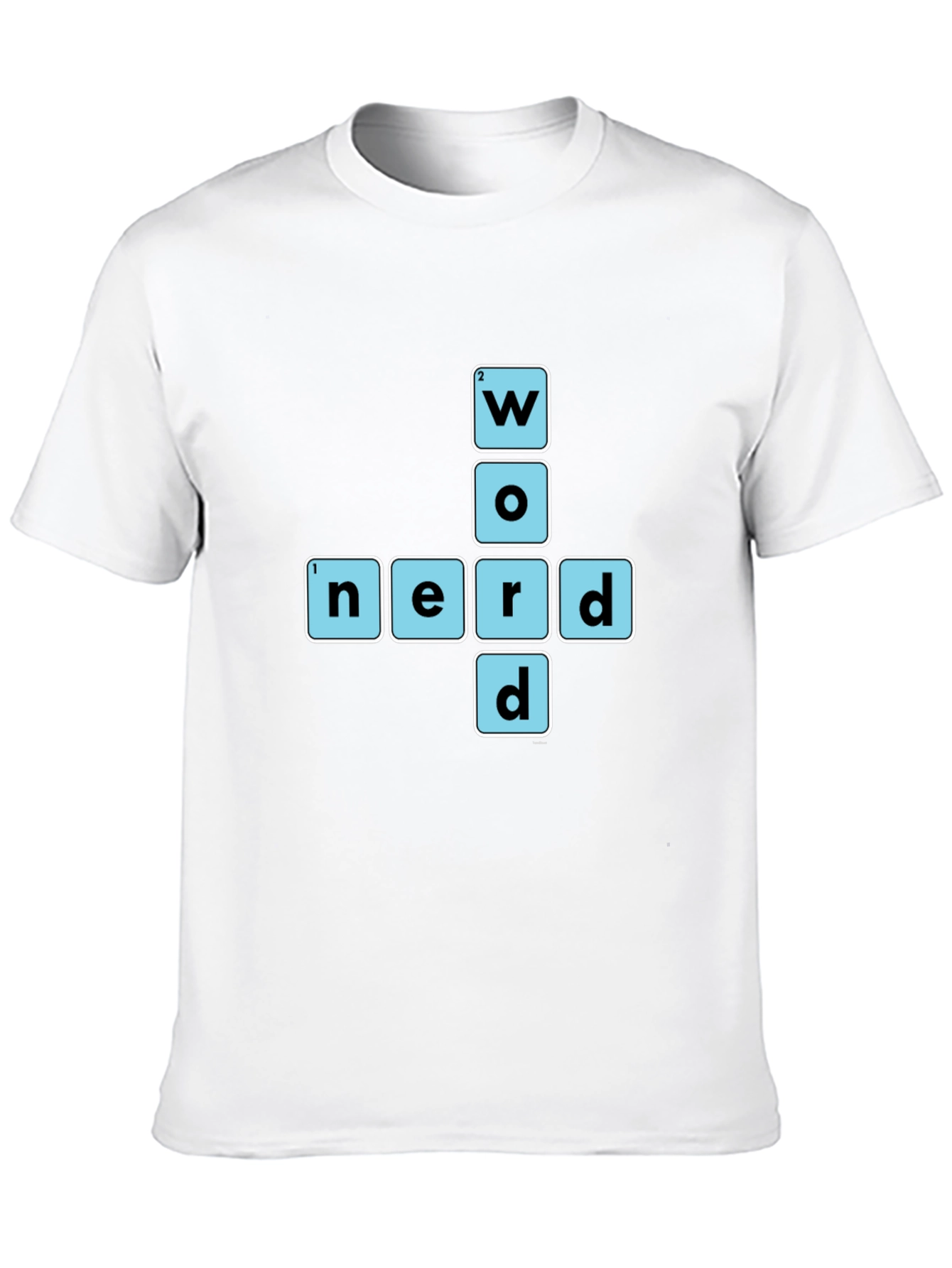 Word Nerd Graphic T-Shirt - Black Cotton Tee