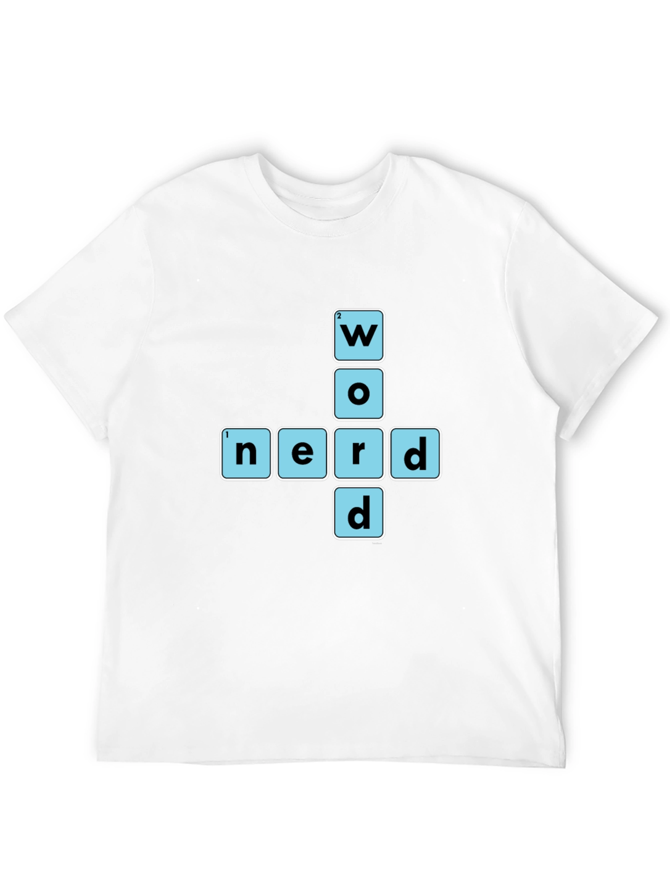 Word Nerd Graphic T-Shirt - Black Cotton Tee
