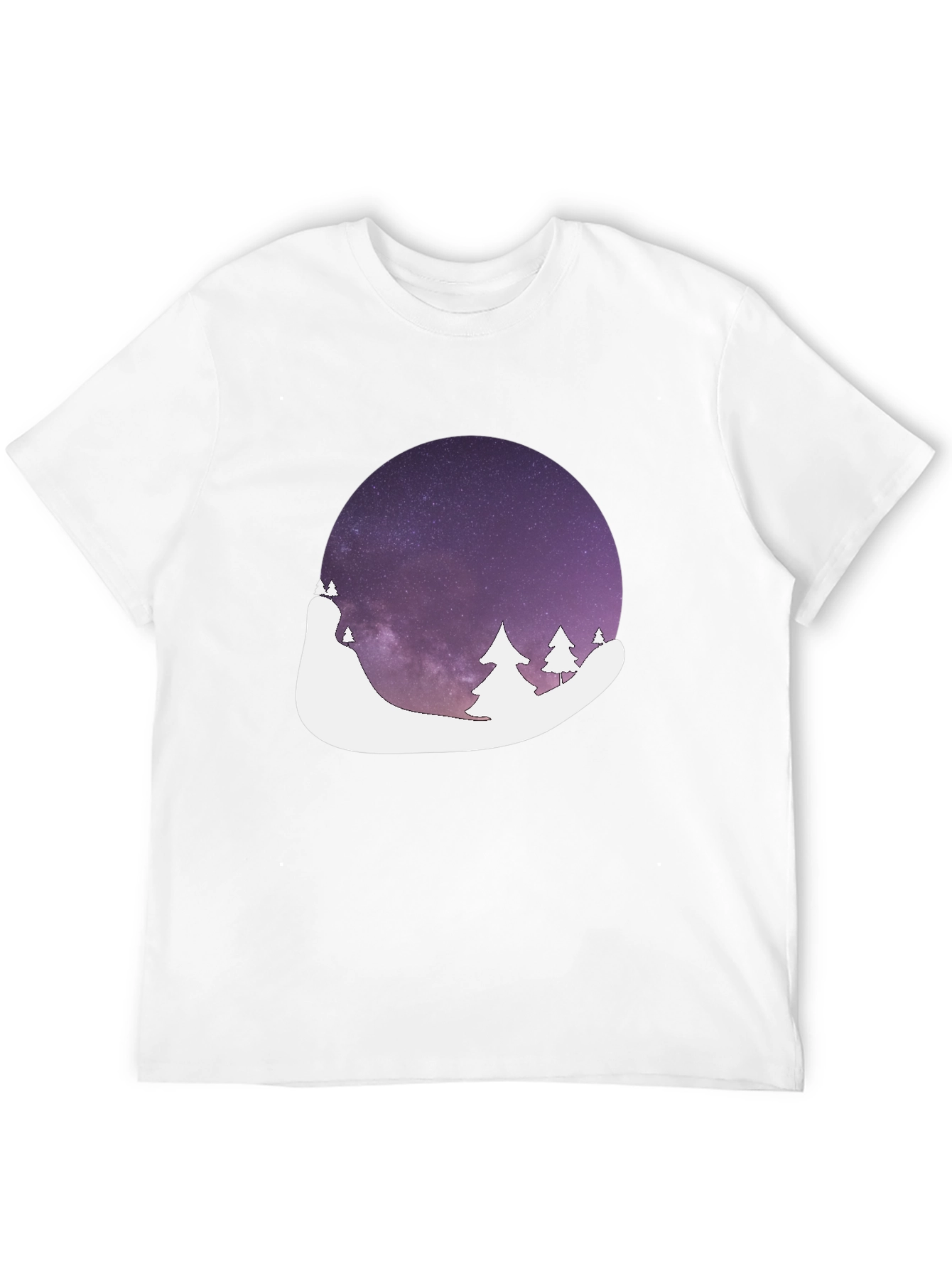 Night Sky Landscape Graphic Tee