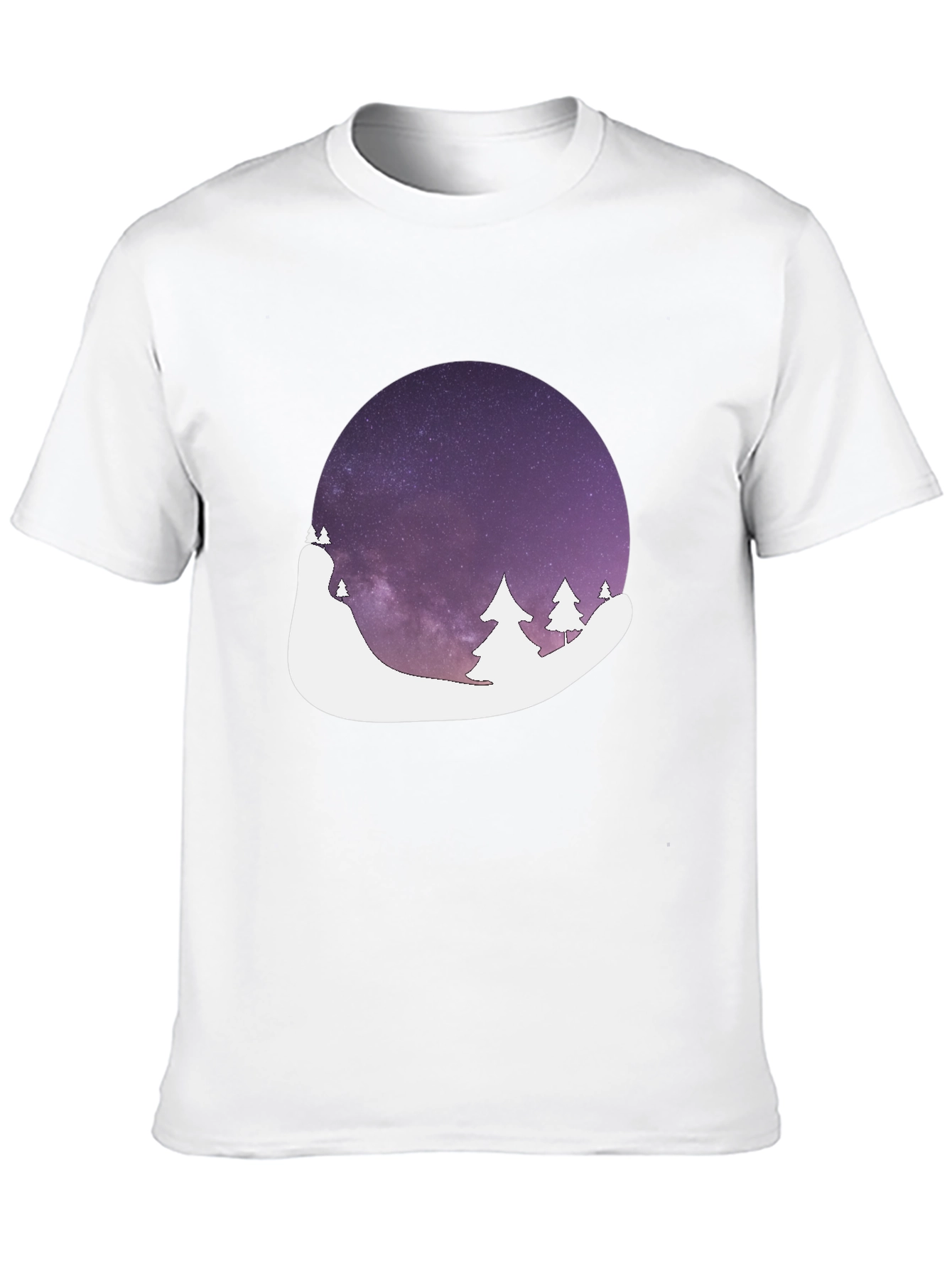 Night Sky Landscape Graphic Tee