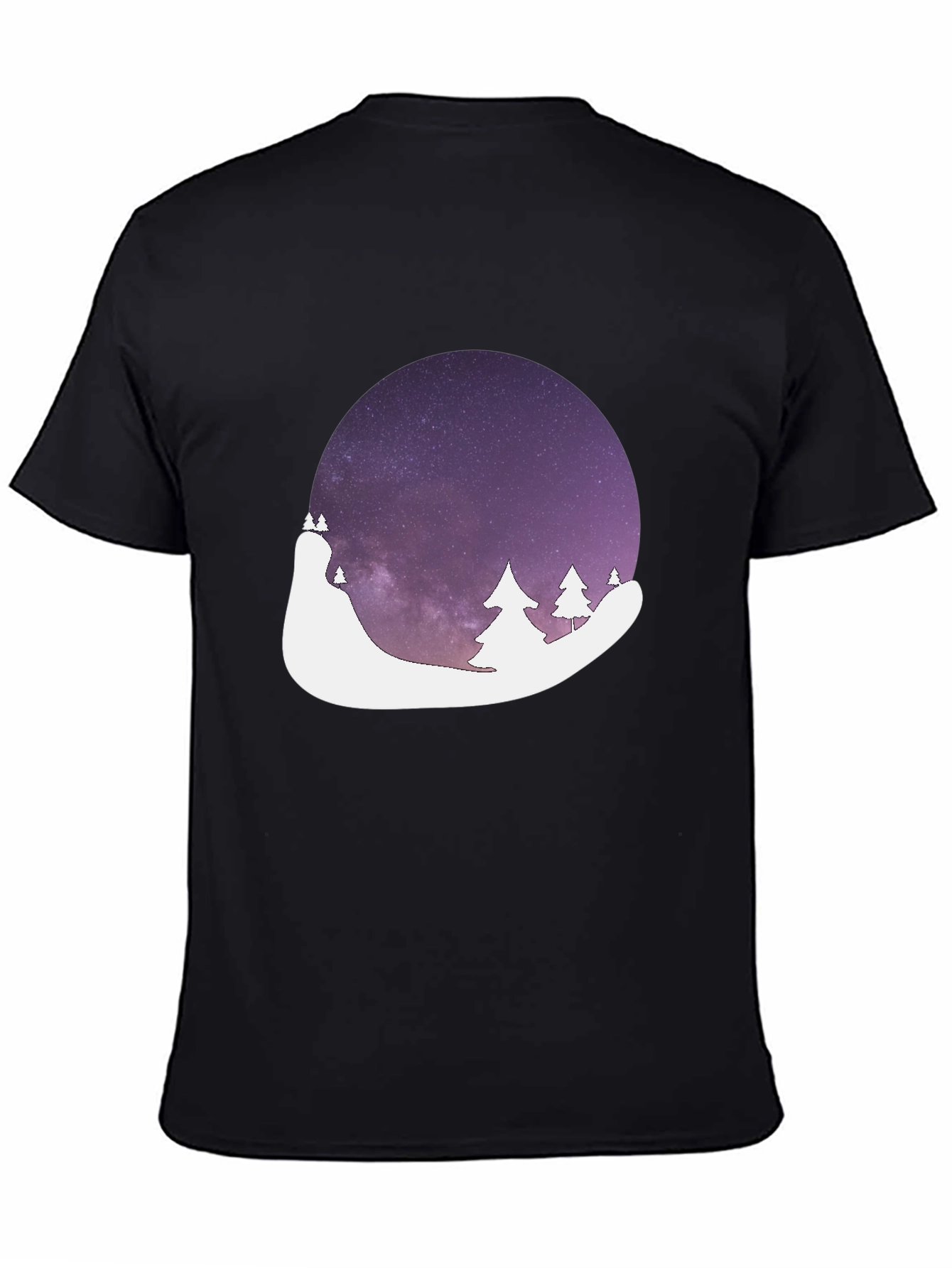 Night Sky Landscape Graphic Tee