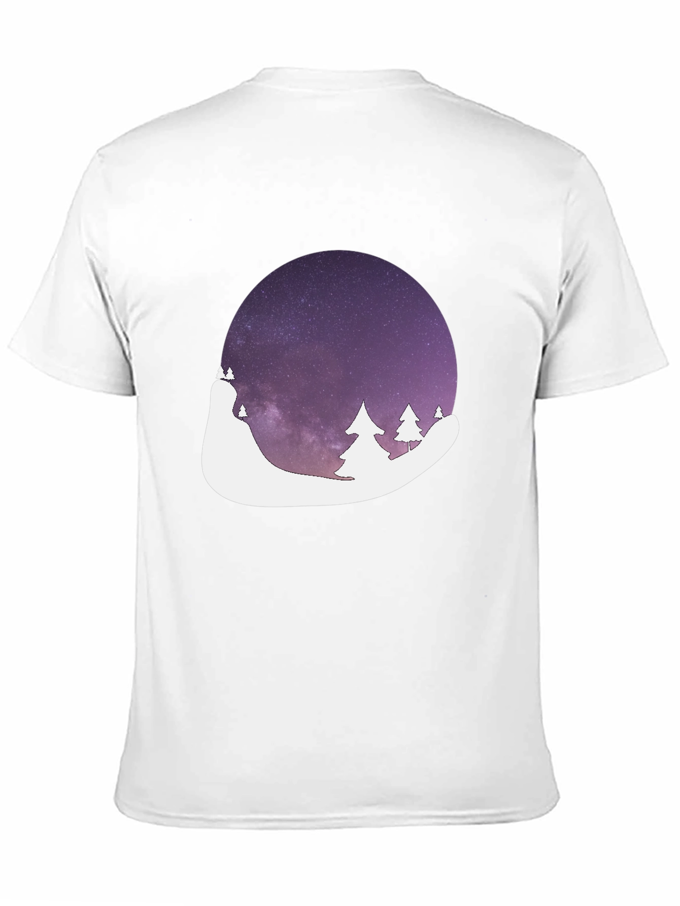 Night Sky Landscape Graphic Tee