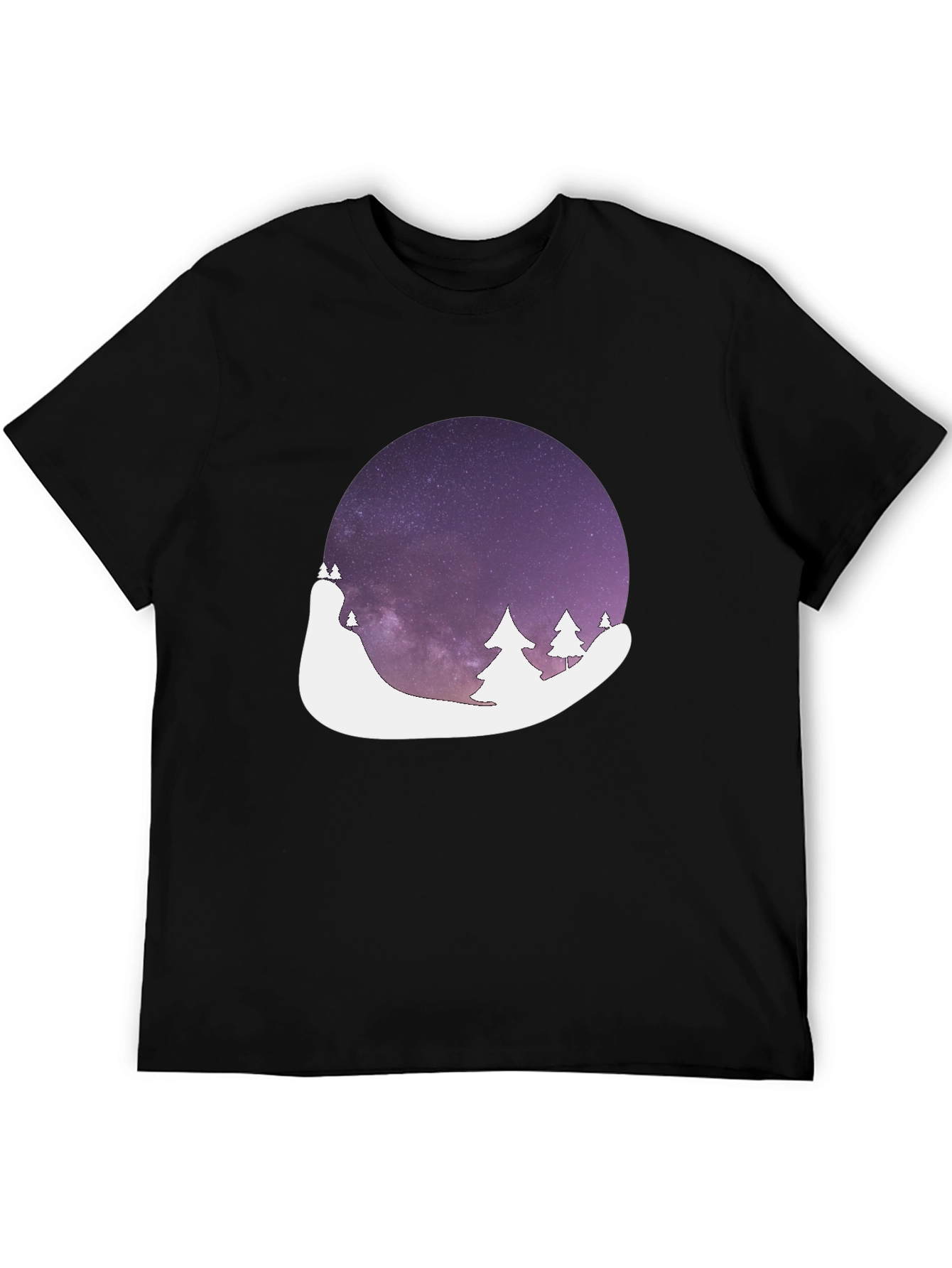 Night Sky Landscape Graphic Tee