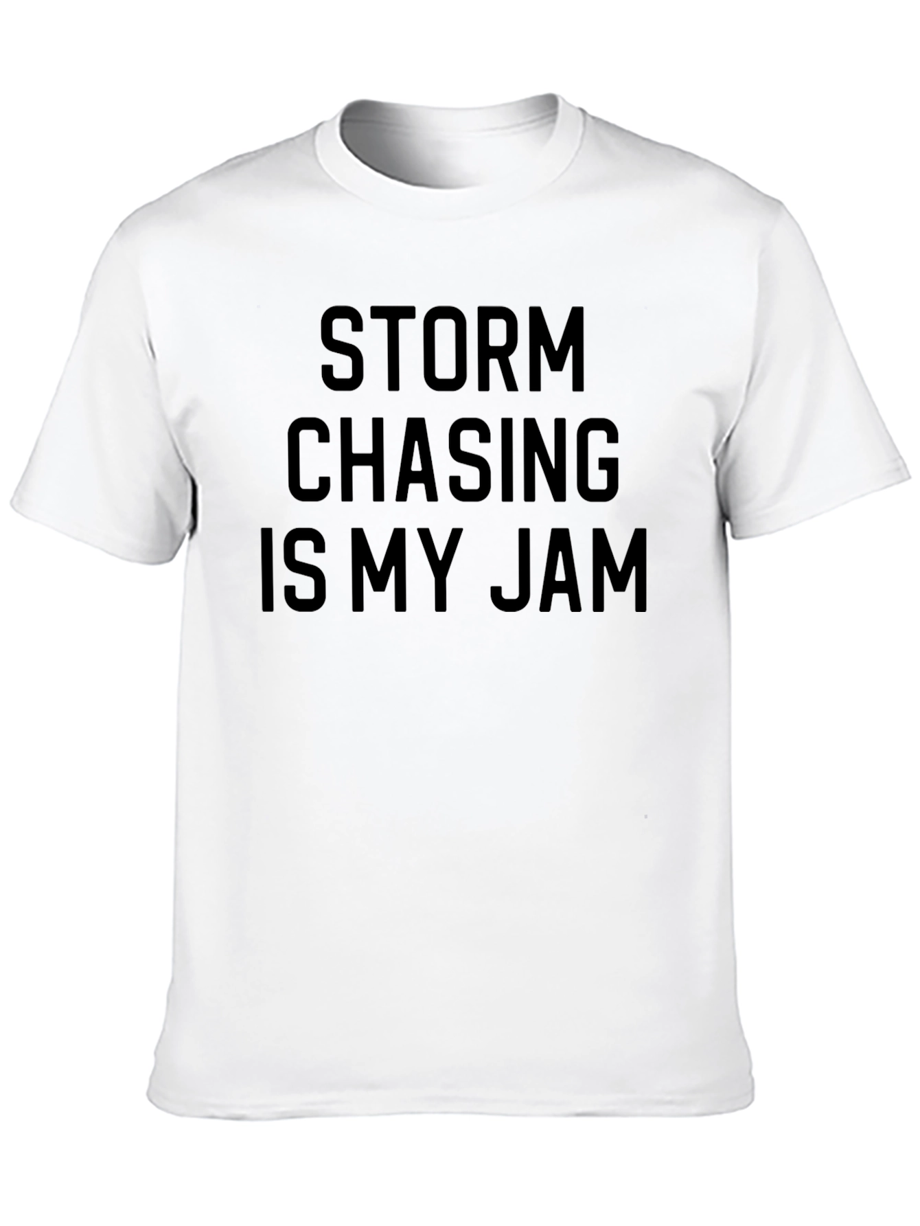 Storm Chasing is My Jam Black T-Shirt