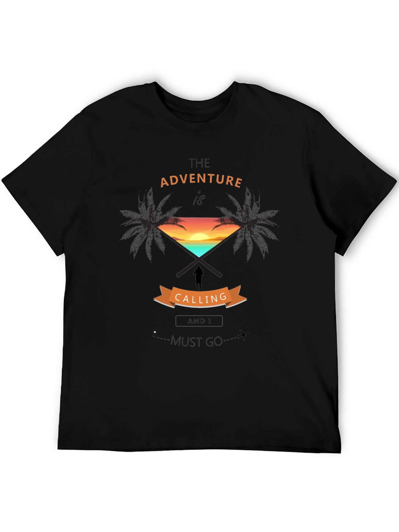 Adventure Calling Graphic T-Shirt