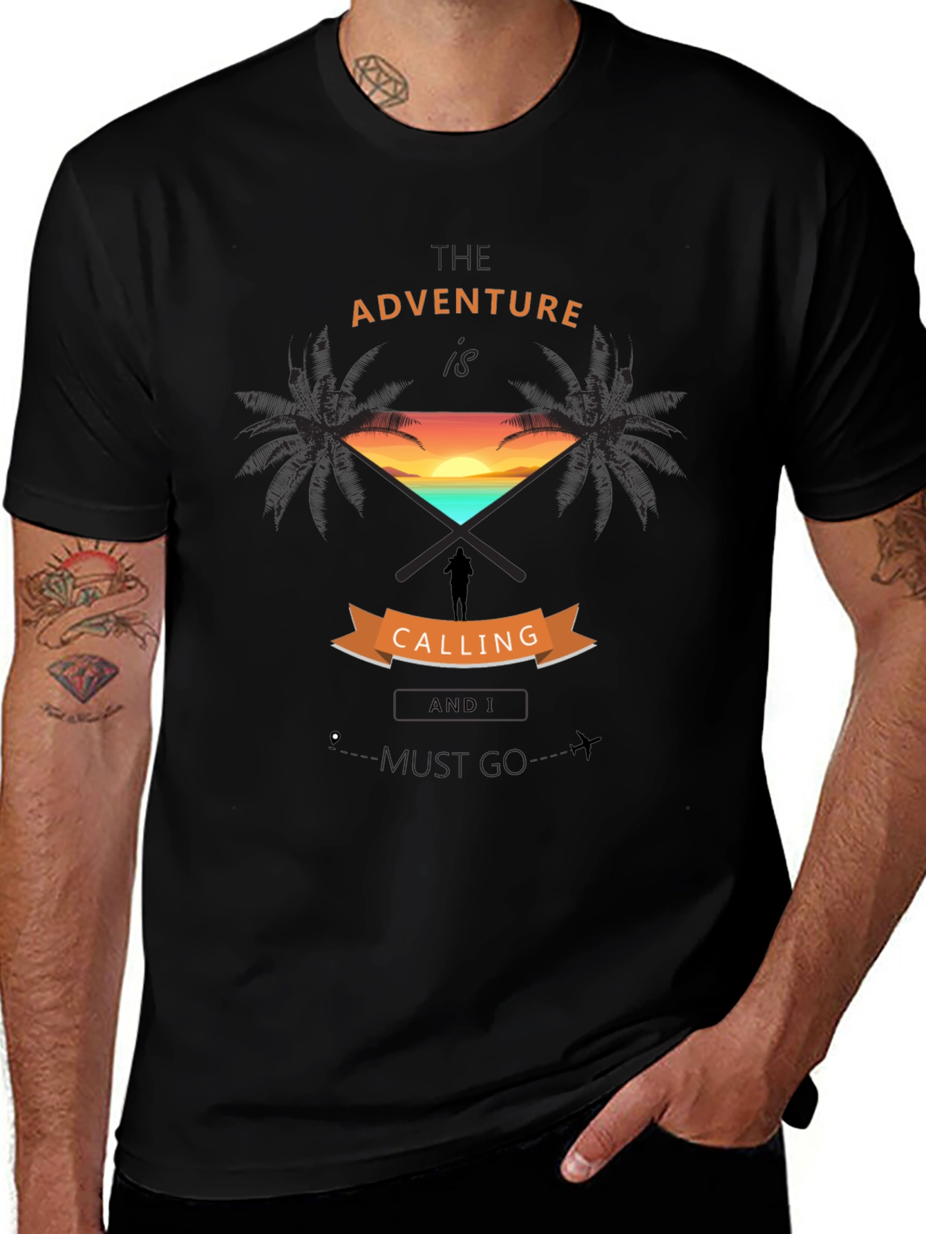 Adventure Calling Graphic T-Shirt