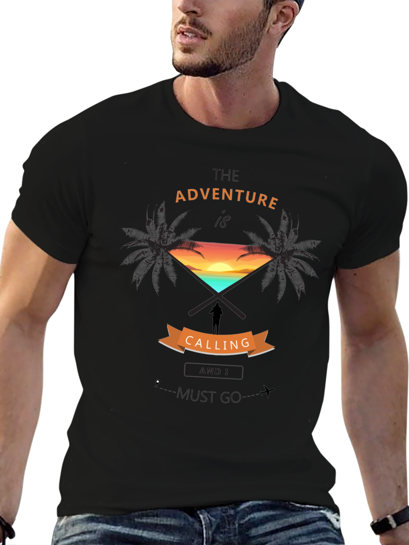 Adventure Calling Graphic T-Shirt