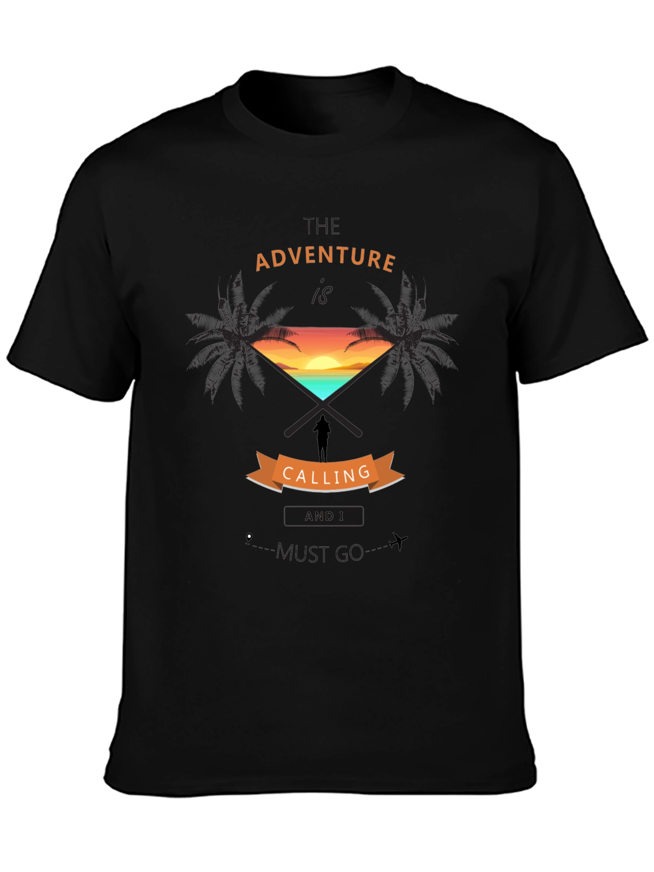 Adventure Calling Graphic T-Shirt
