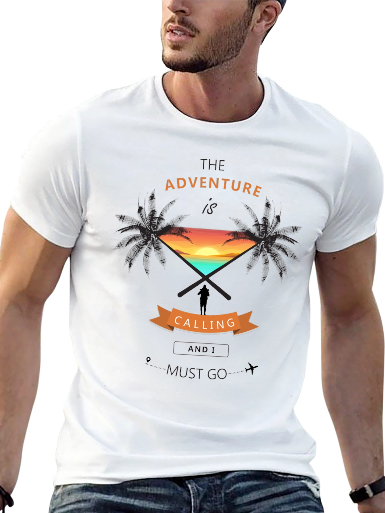 Adventure Calling Graphic T-Shirt