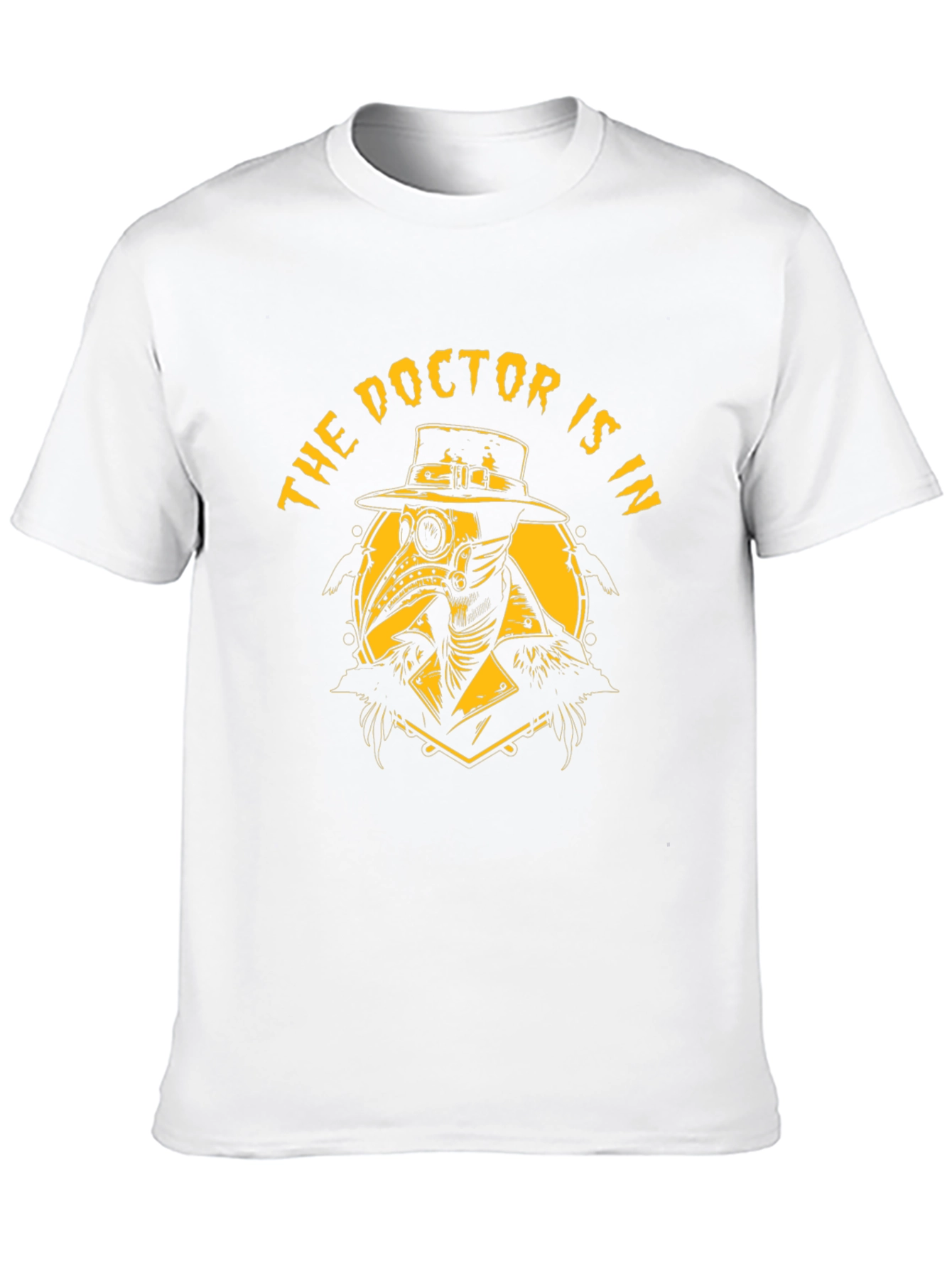 The Doctor Is In Plague Doctor T-Shirt