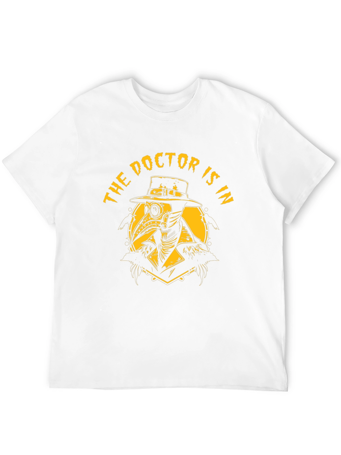 The Doctor Is In Plague Doctor T-Shirt