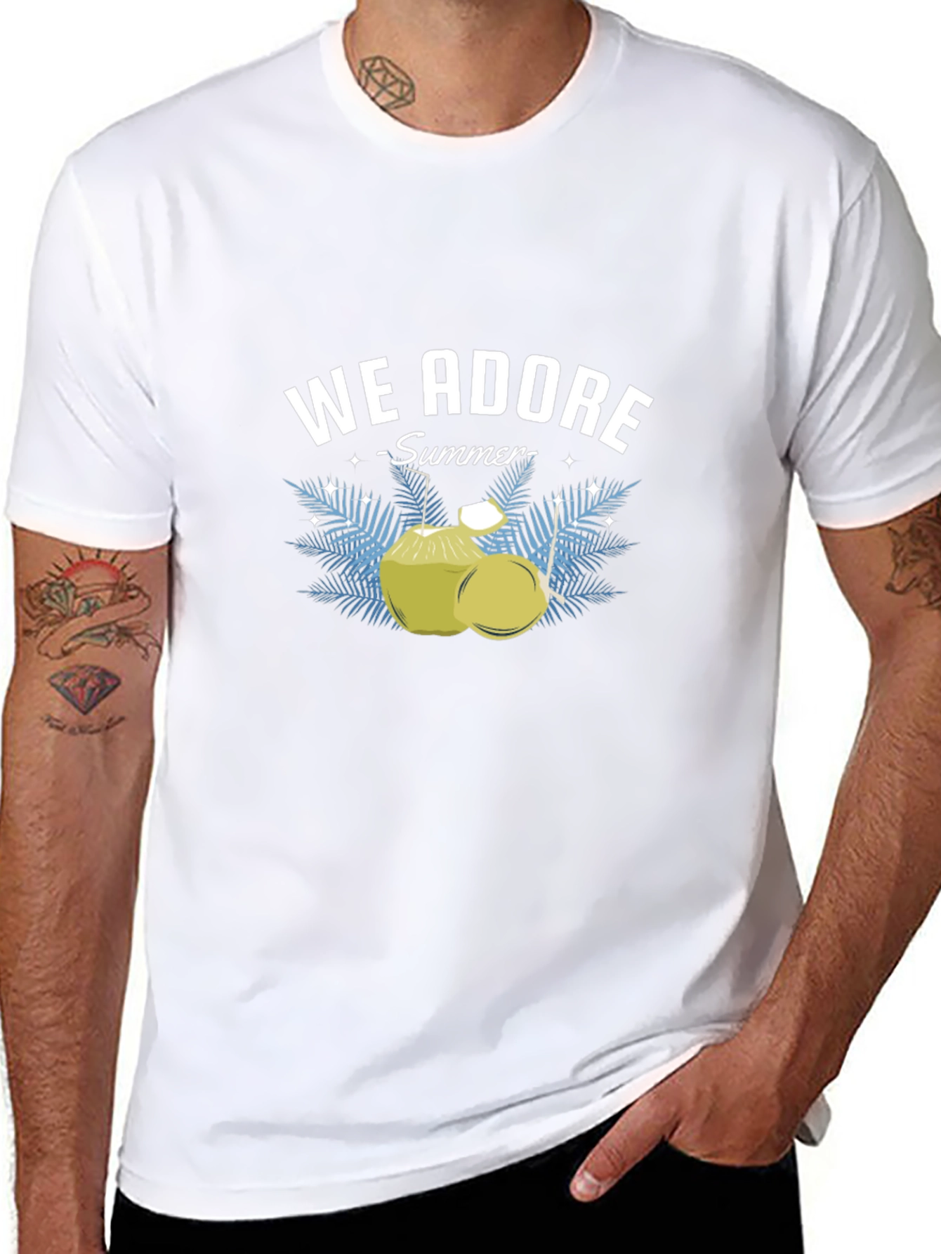 We Adore Summer Coconut T-Shirt