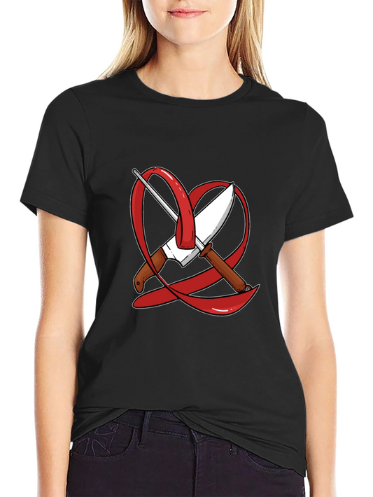 Chefs Heart Tee - Culinary Passion T-Shirt