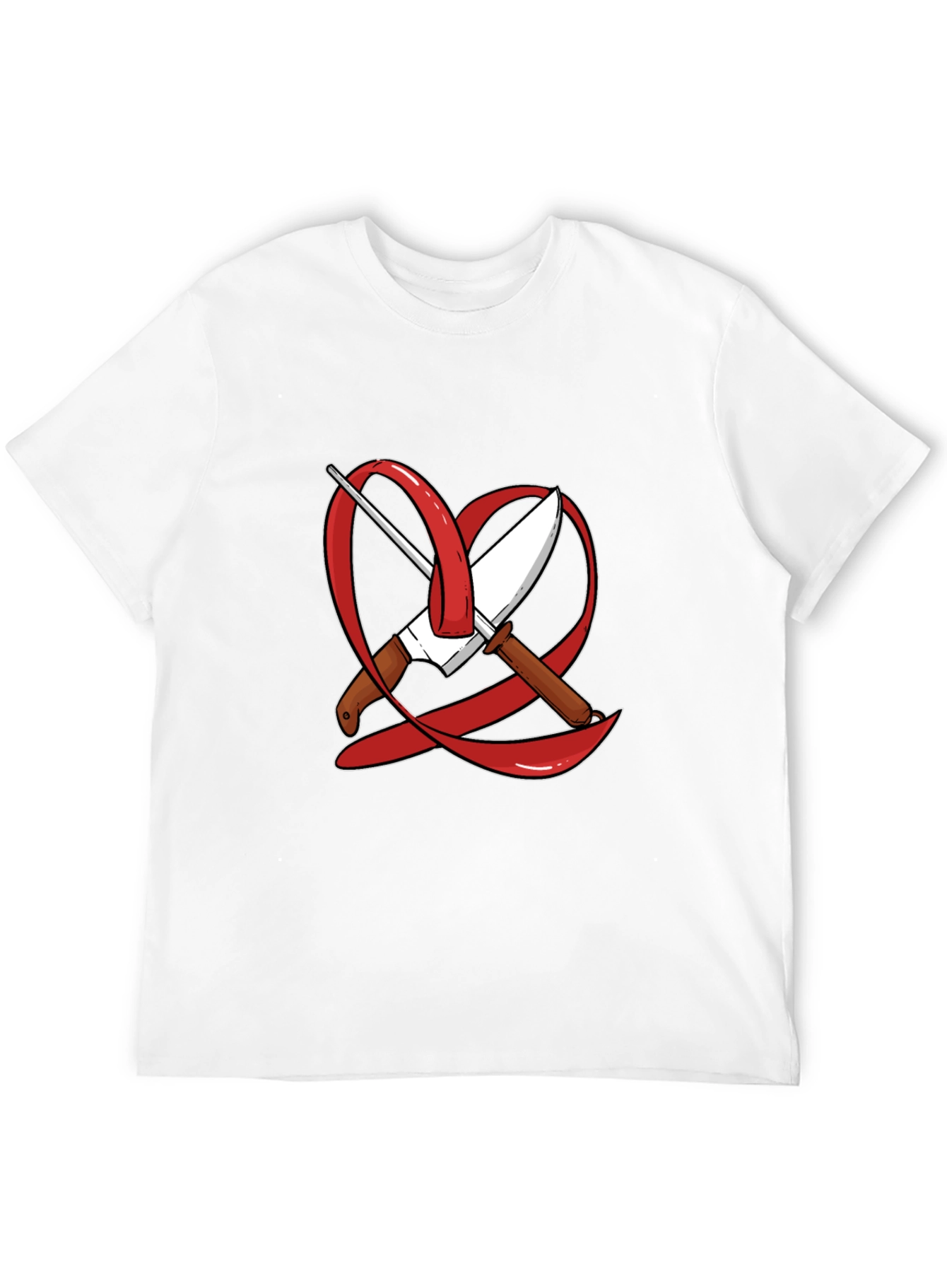 Chefs Heart Tee - Culinary Passion T-Shirt