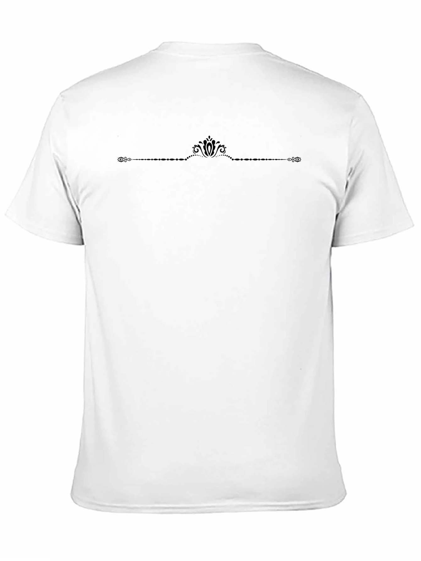 Elegant Black Graphic Tee - Stylish & Comfortable