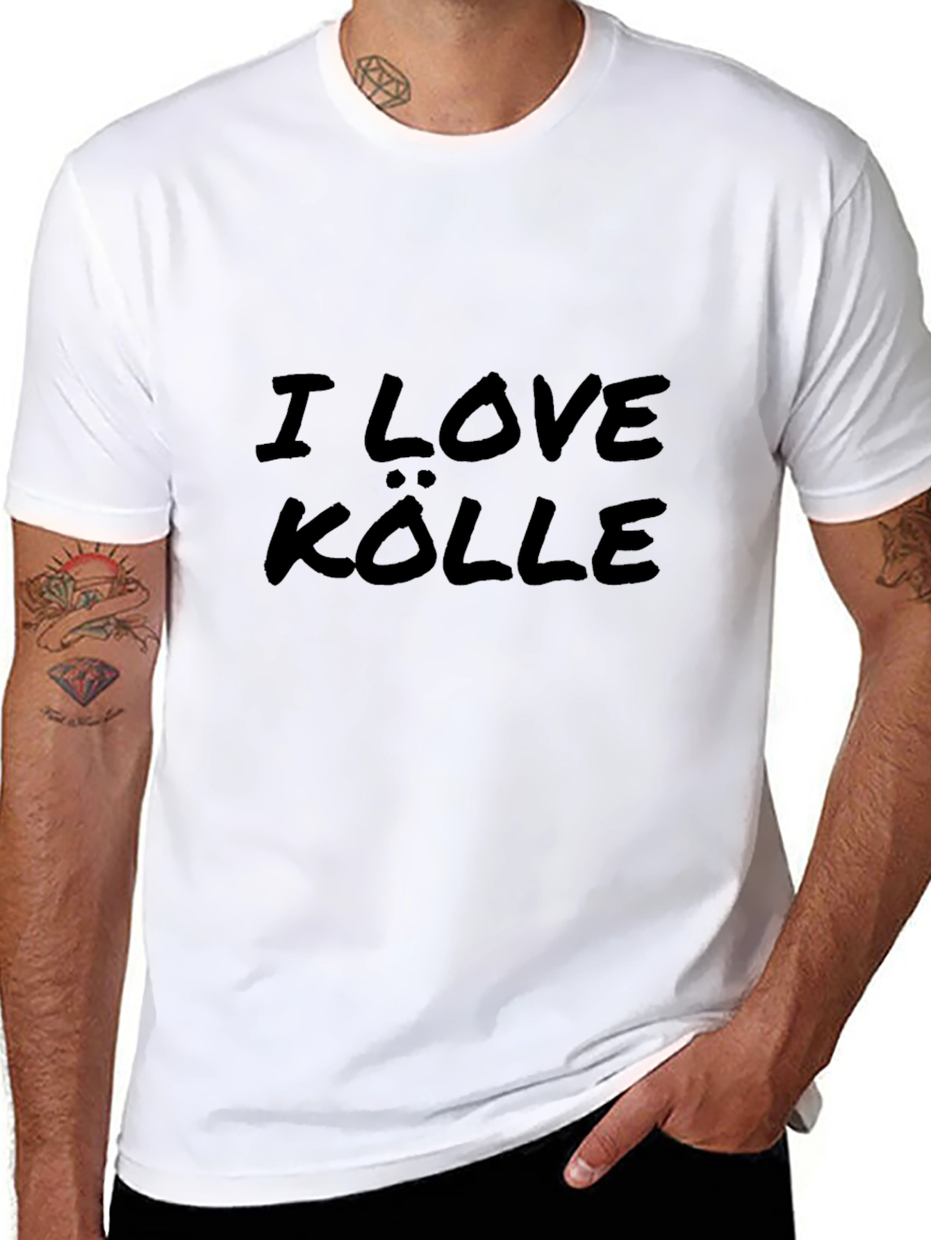 I Love Kölle Black T-Shirt