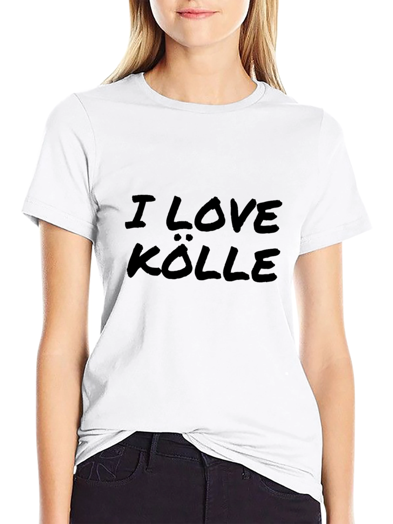 I Love Kölle Black T-Shirt