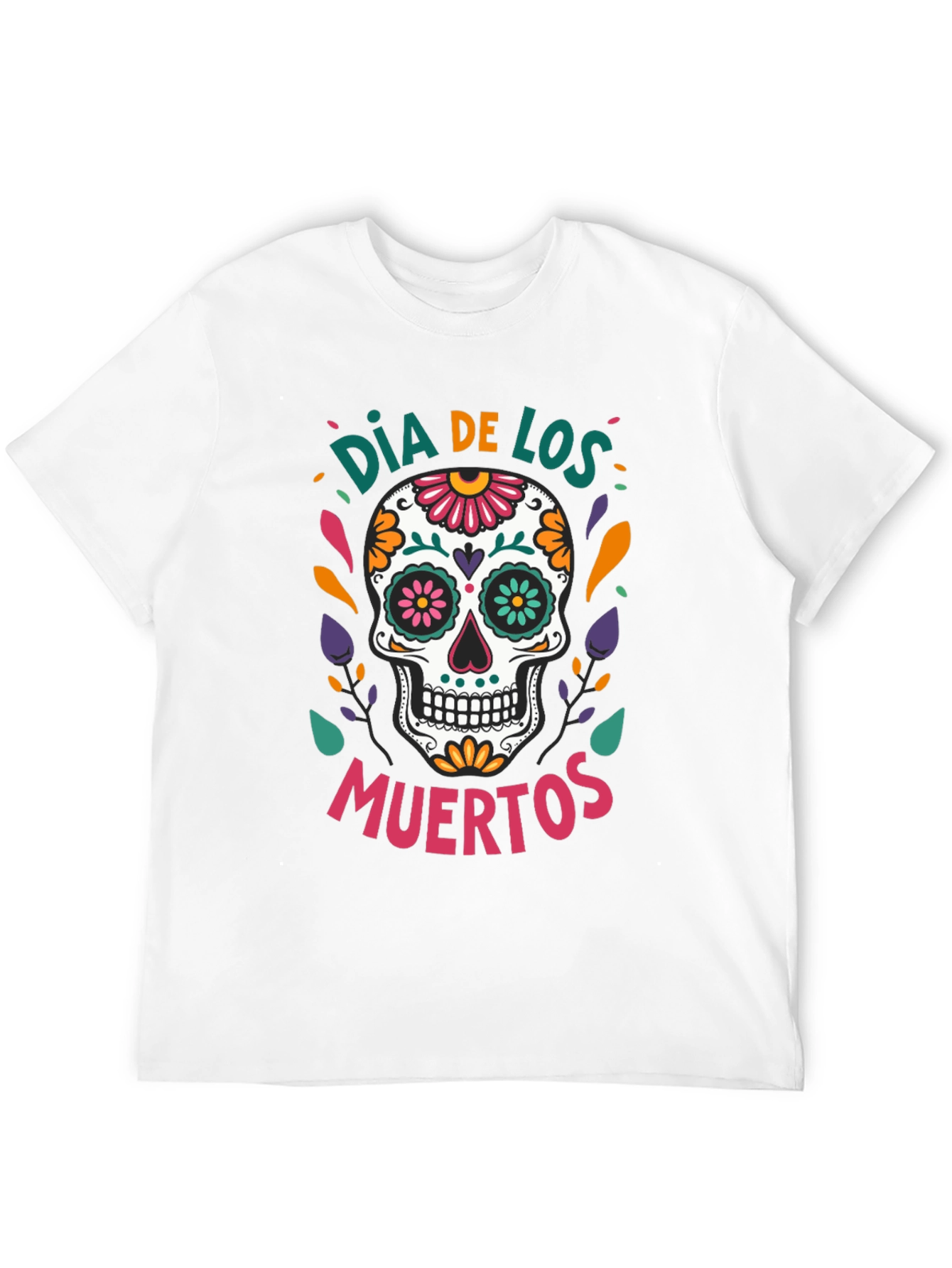 Dia De Los Muertos Sugar Skull T-Shirt