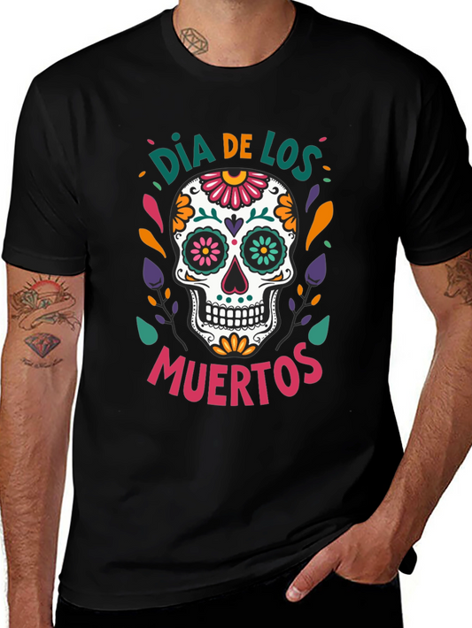 Dia De Los Muertos Sugar Skull T-Shirt