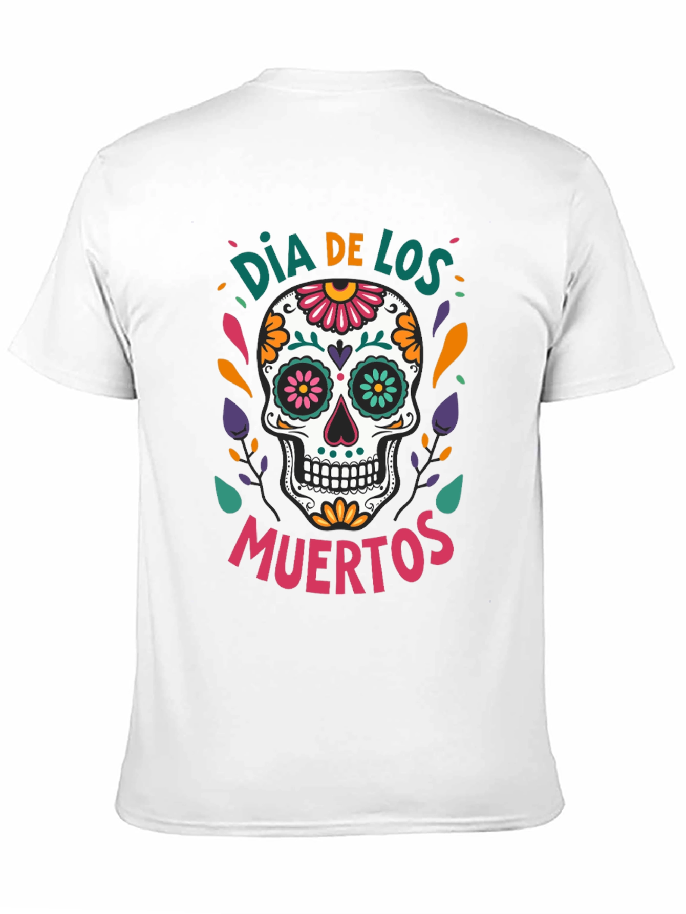 Dia De Los Muertos Sugar Skull T-Shirt
