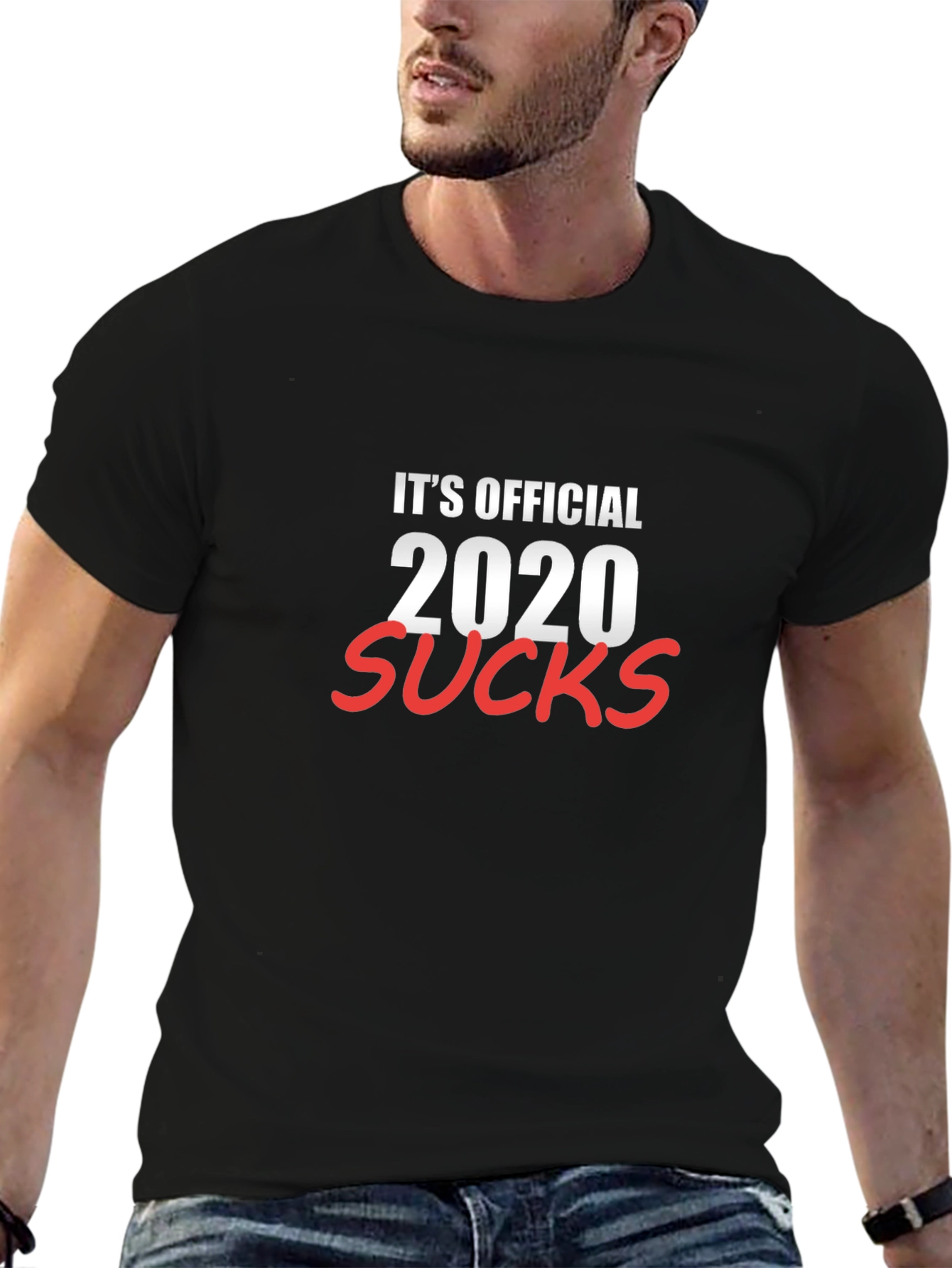 2020 Sucks Graphic Tee - Mens Black T-Shirt