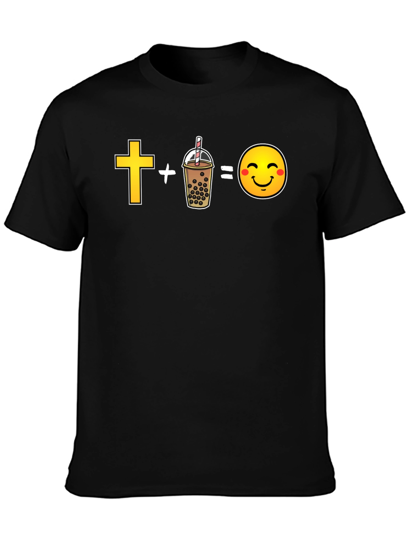 Faith and Boba Happiness Graphic Tee