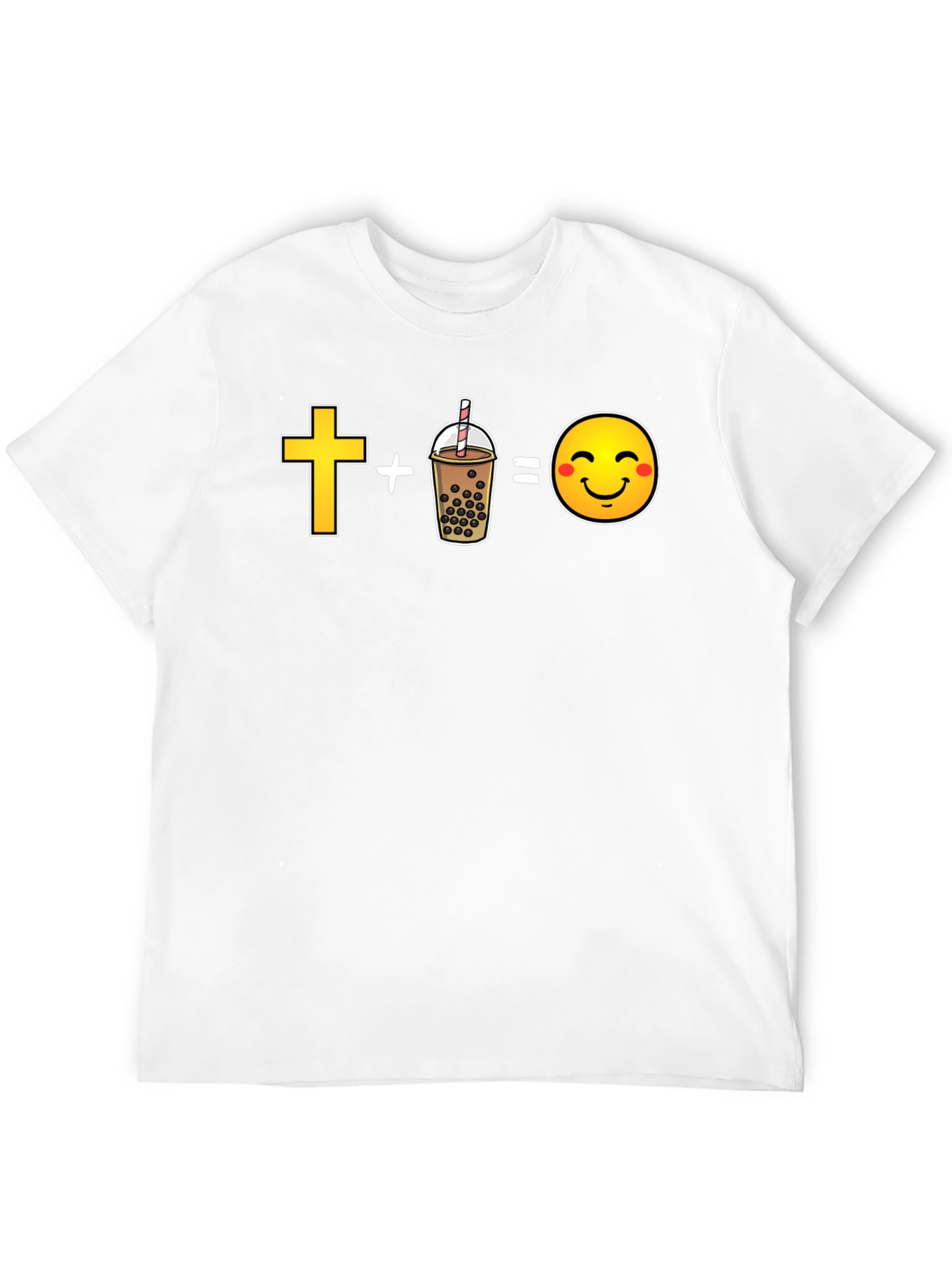 Faith and Boba Happiness Graphic Tee