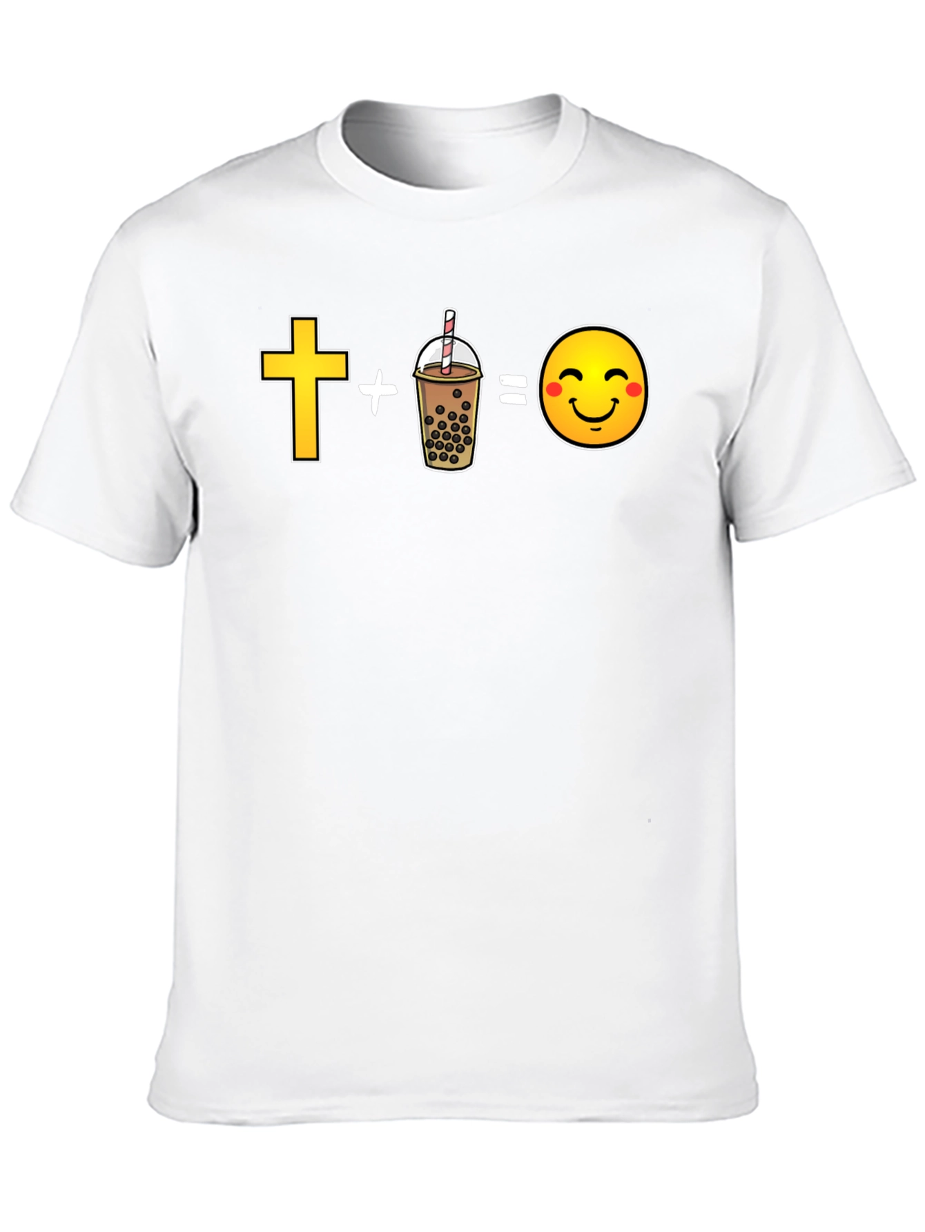 Faith and Boba Happiness Graphic Tee