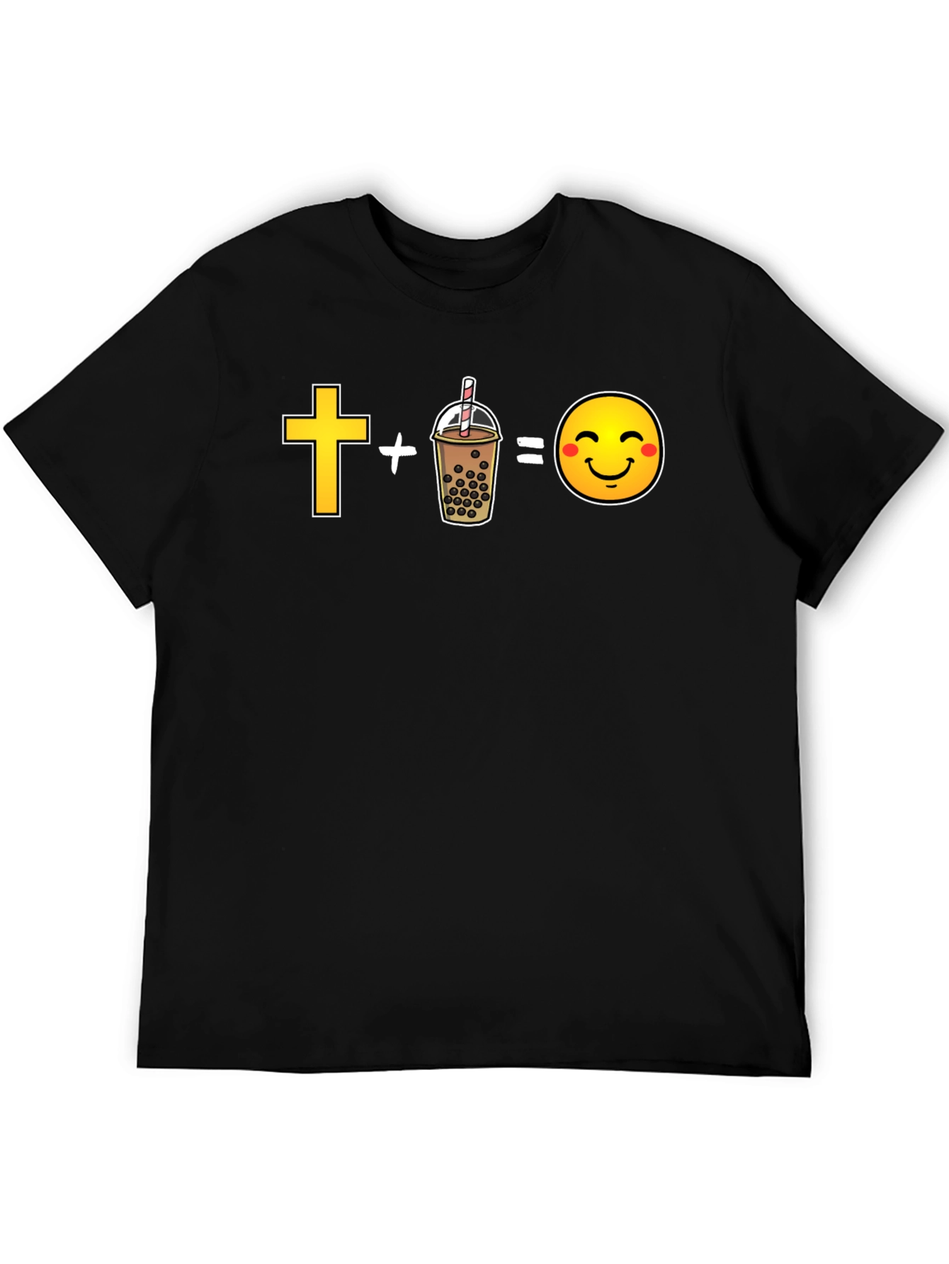 Faith and Boba Happiness Graphic Tee