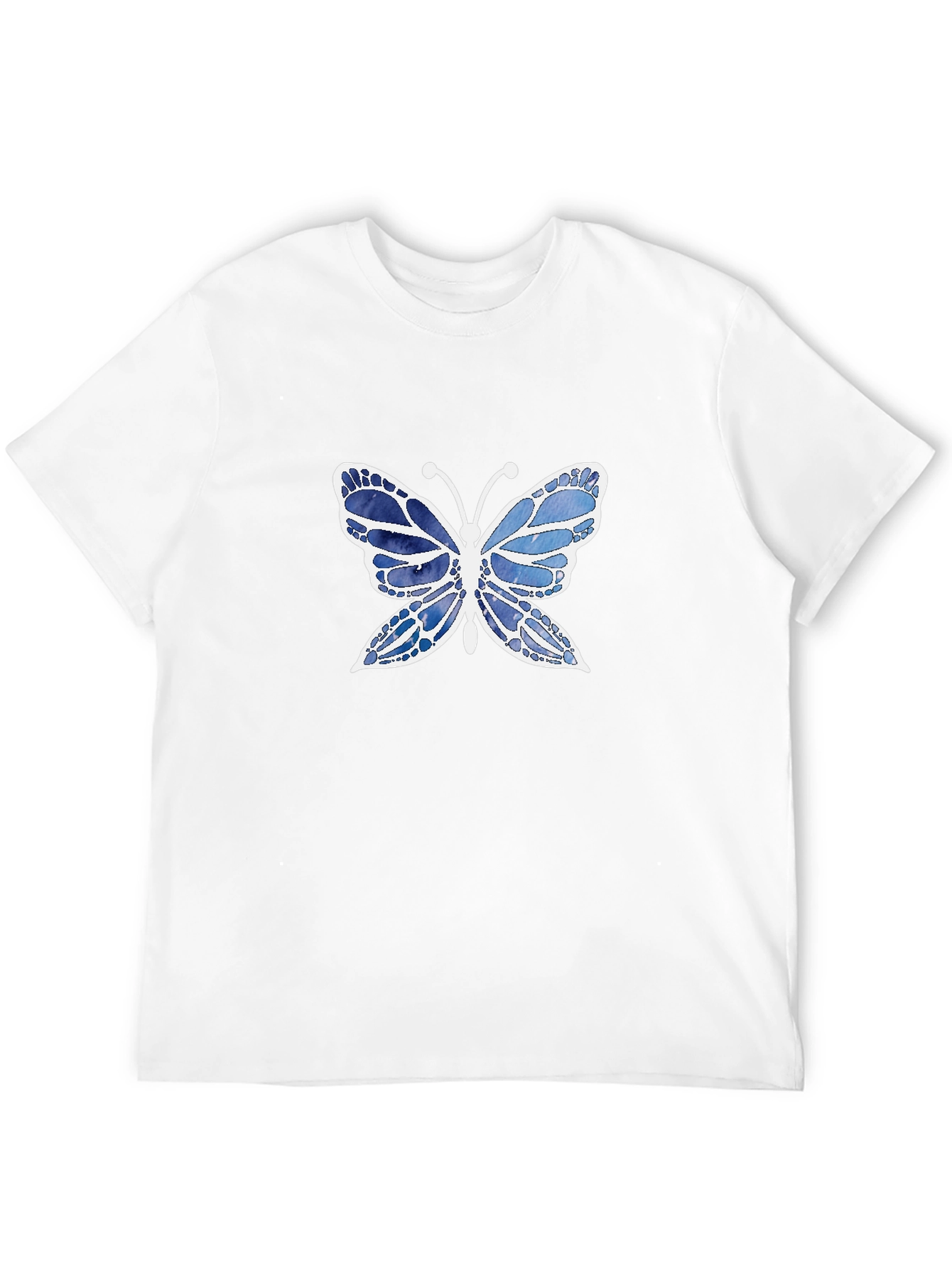 Butterfly Graphic Black T-Shirt