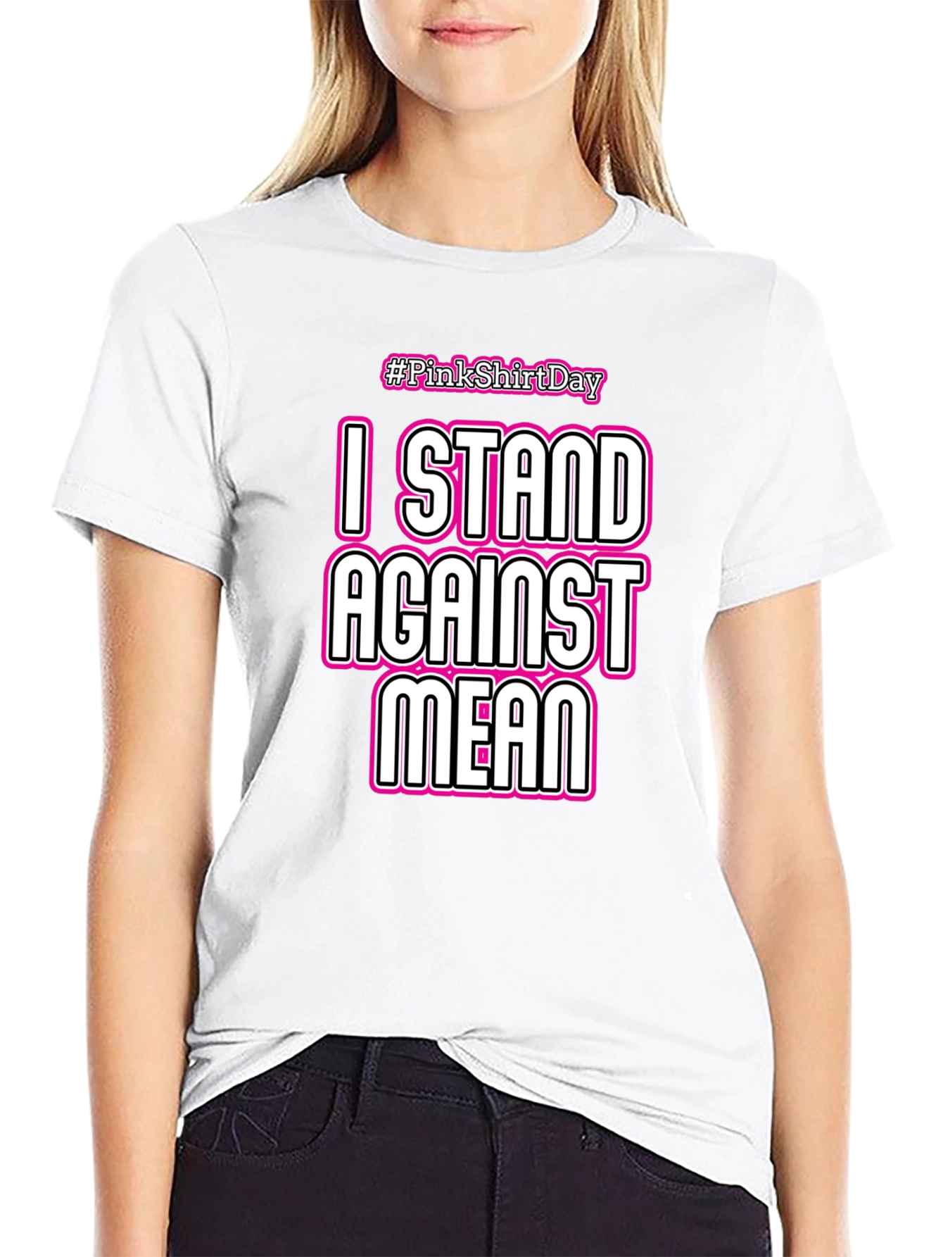 I STAND AGAINST MEAN T-Shirt