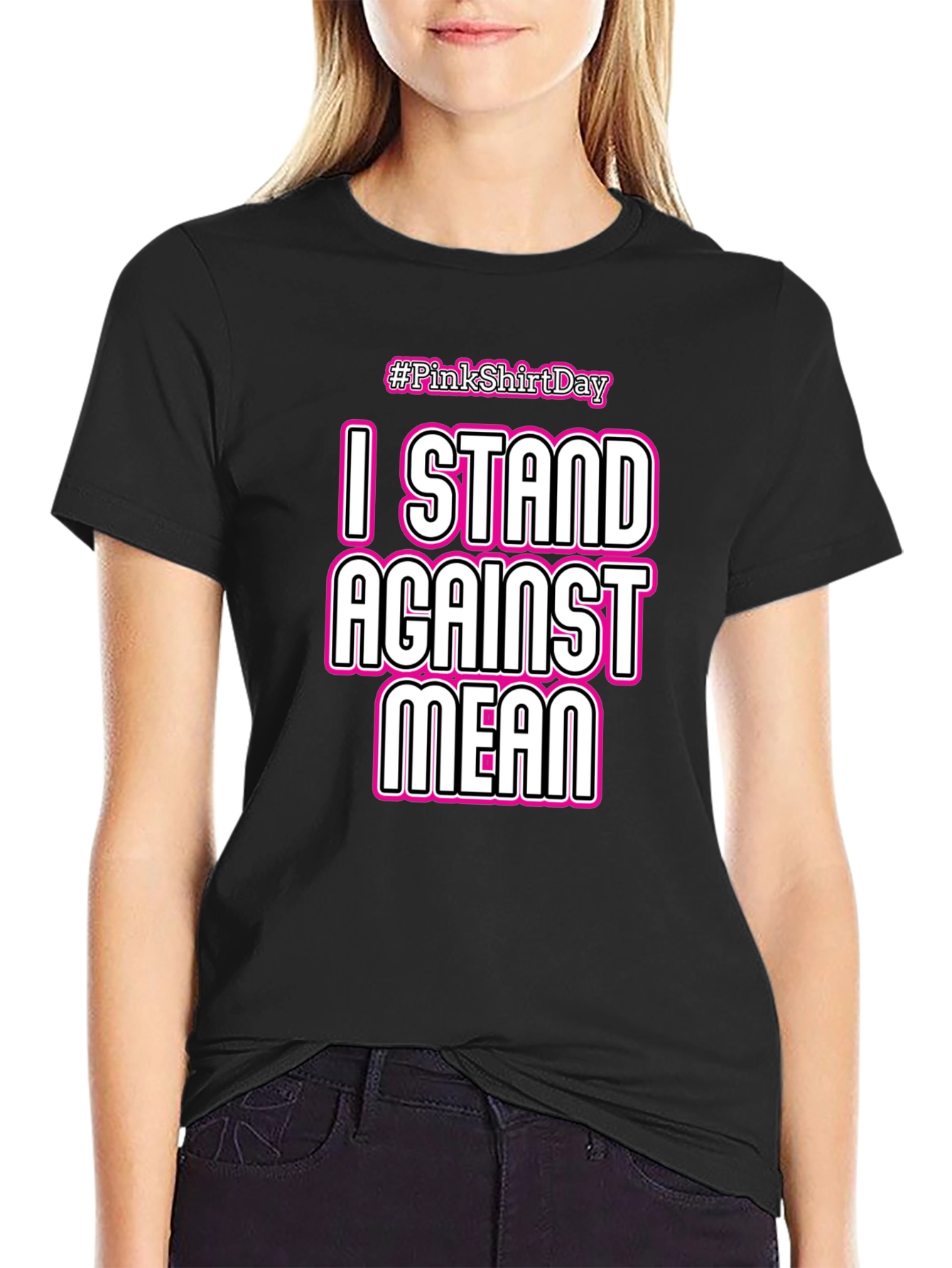 I STAND AGAINST MEAN T-Shirt