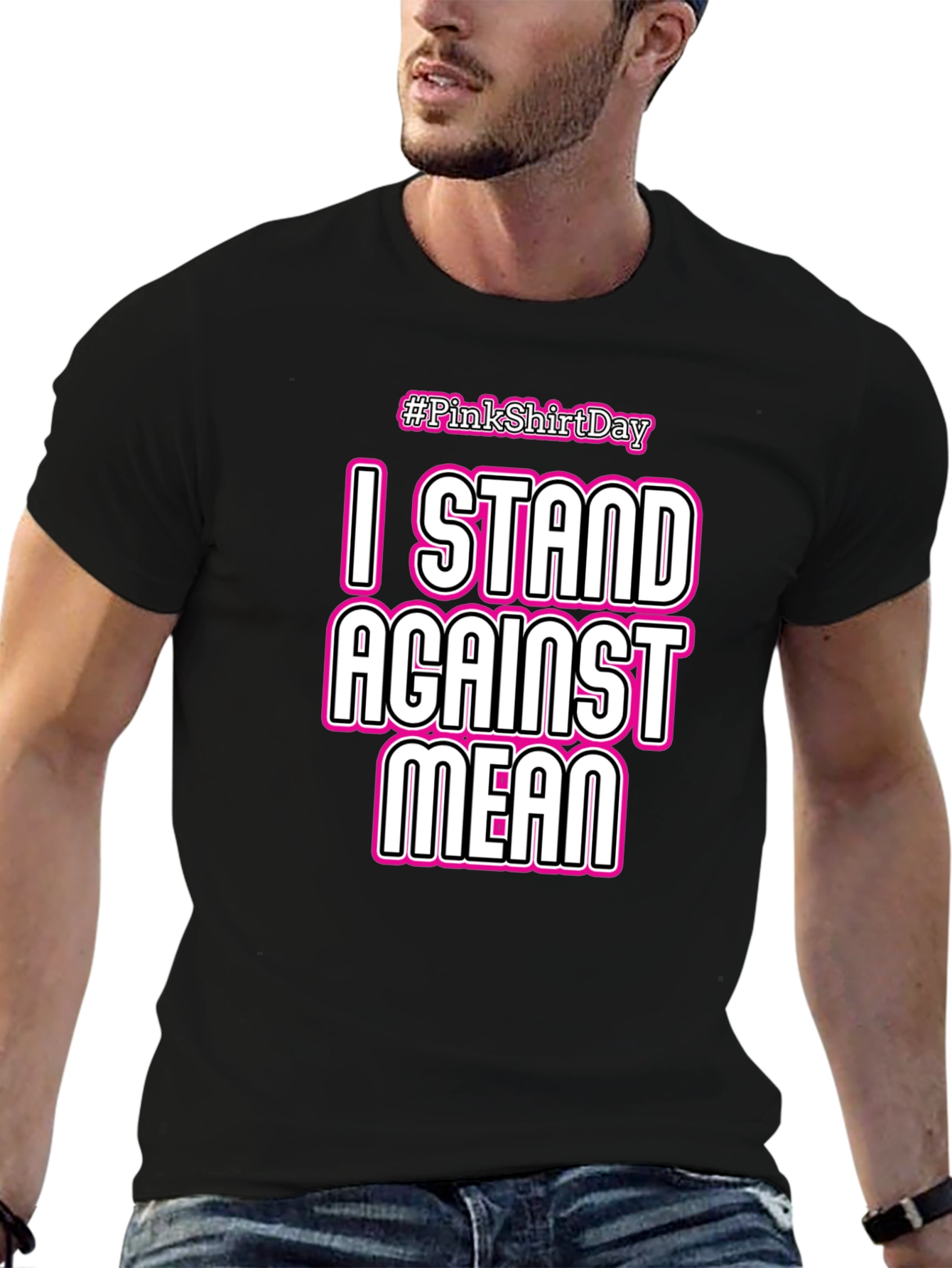 I STAND AGAINST MEAN T-Shirt
