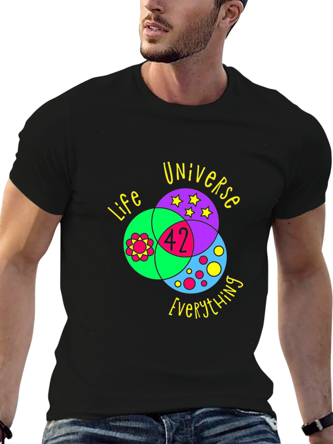 Life Universe Everything T-Shirt - 42 Answer Tee