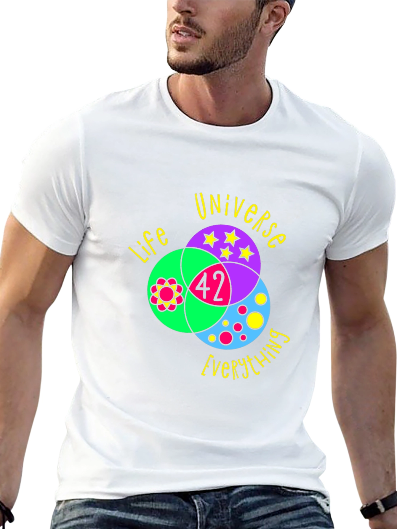Life Universe Everything T-Shirt - 42 Answer Tee