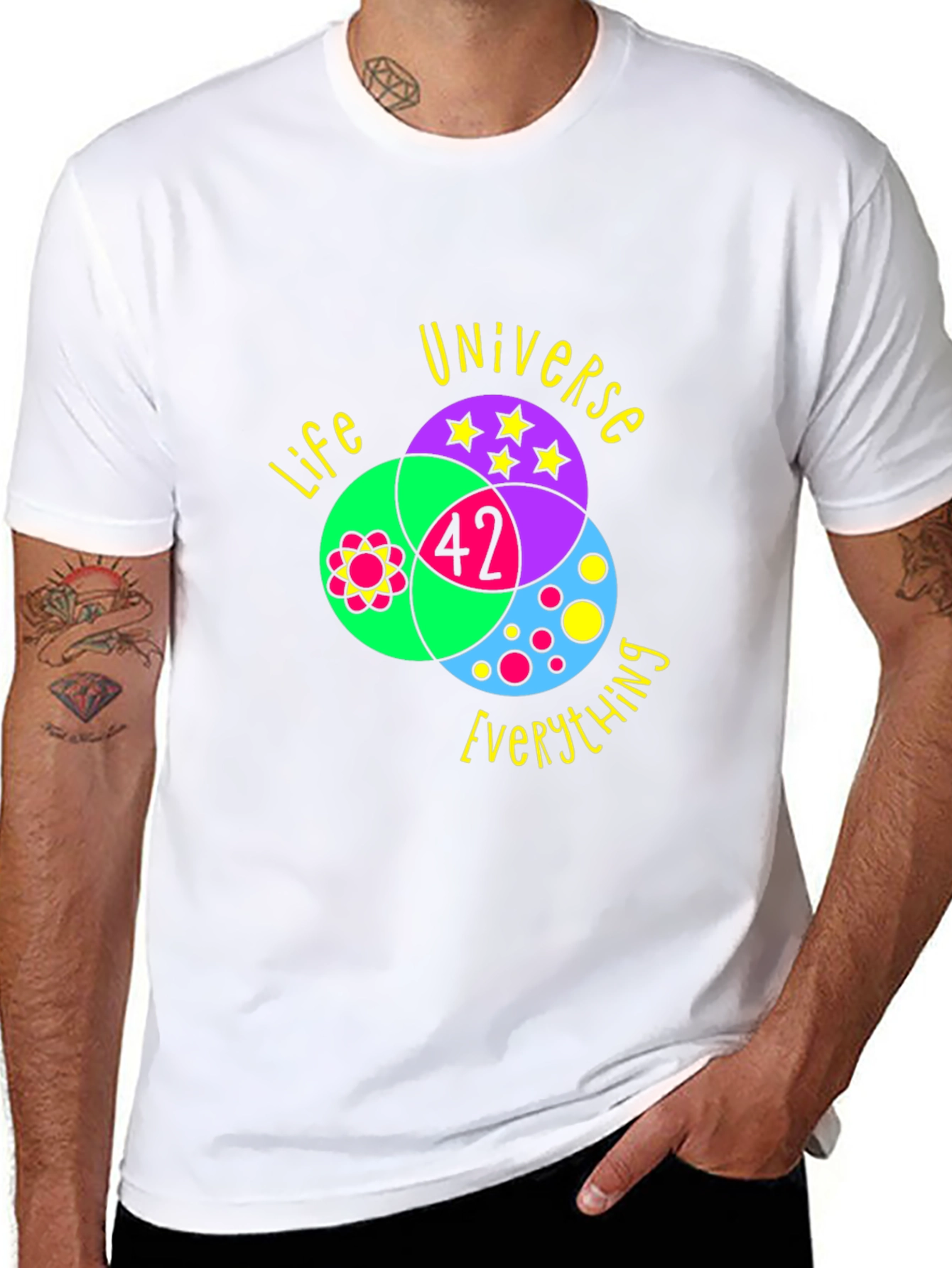 Life Universe Everything T-Shirt - 42 Answer Tee