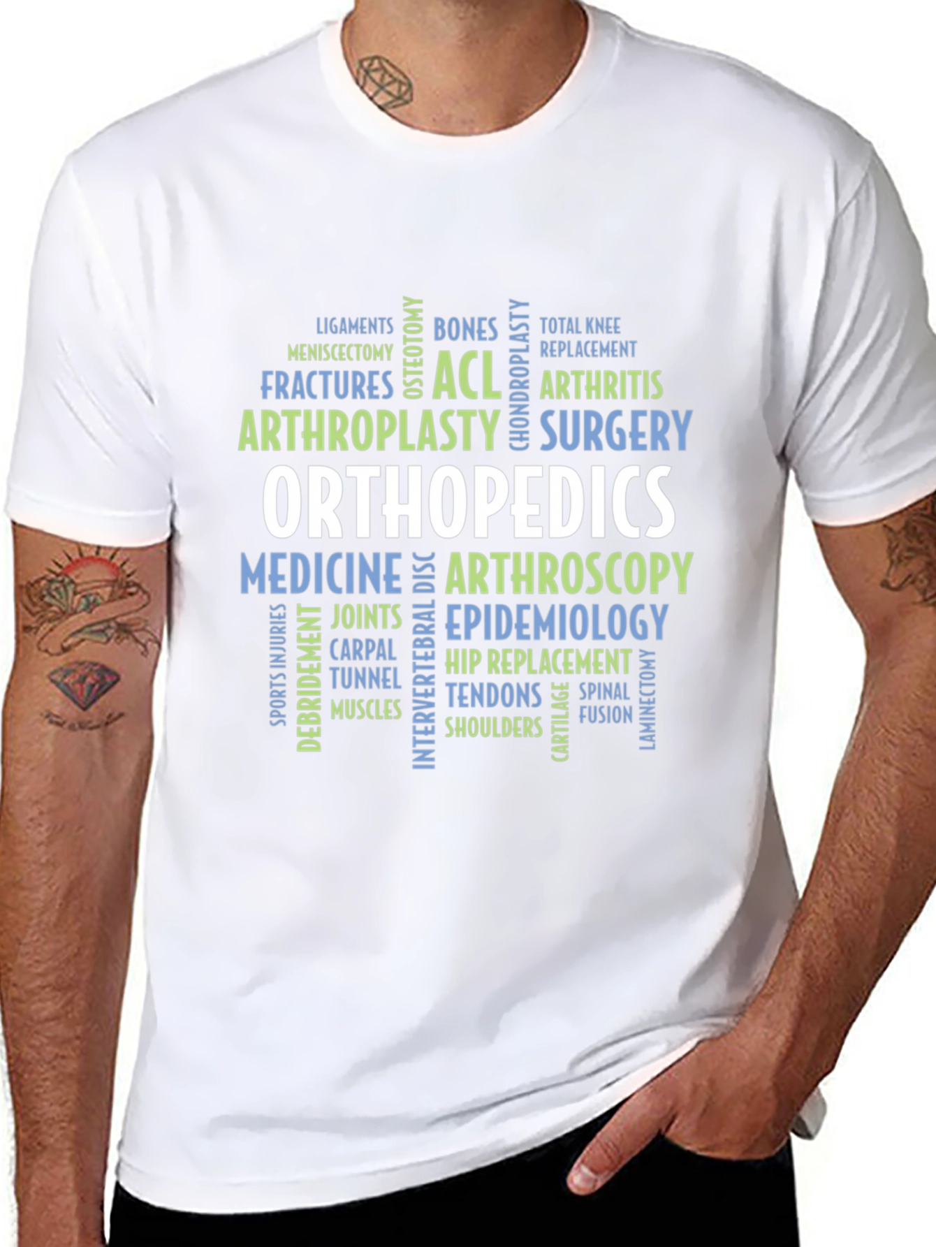 Orthopedics Word Cloud T-Shirt