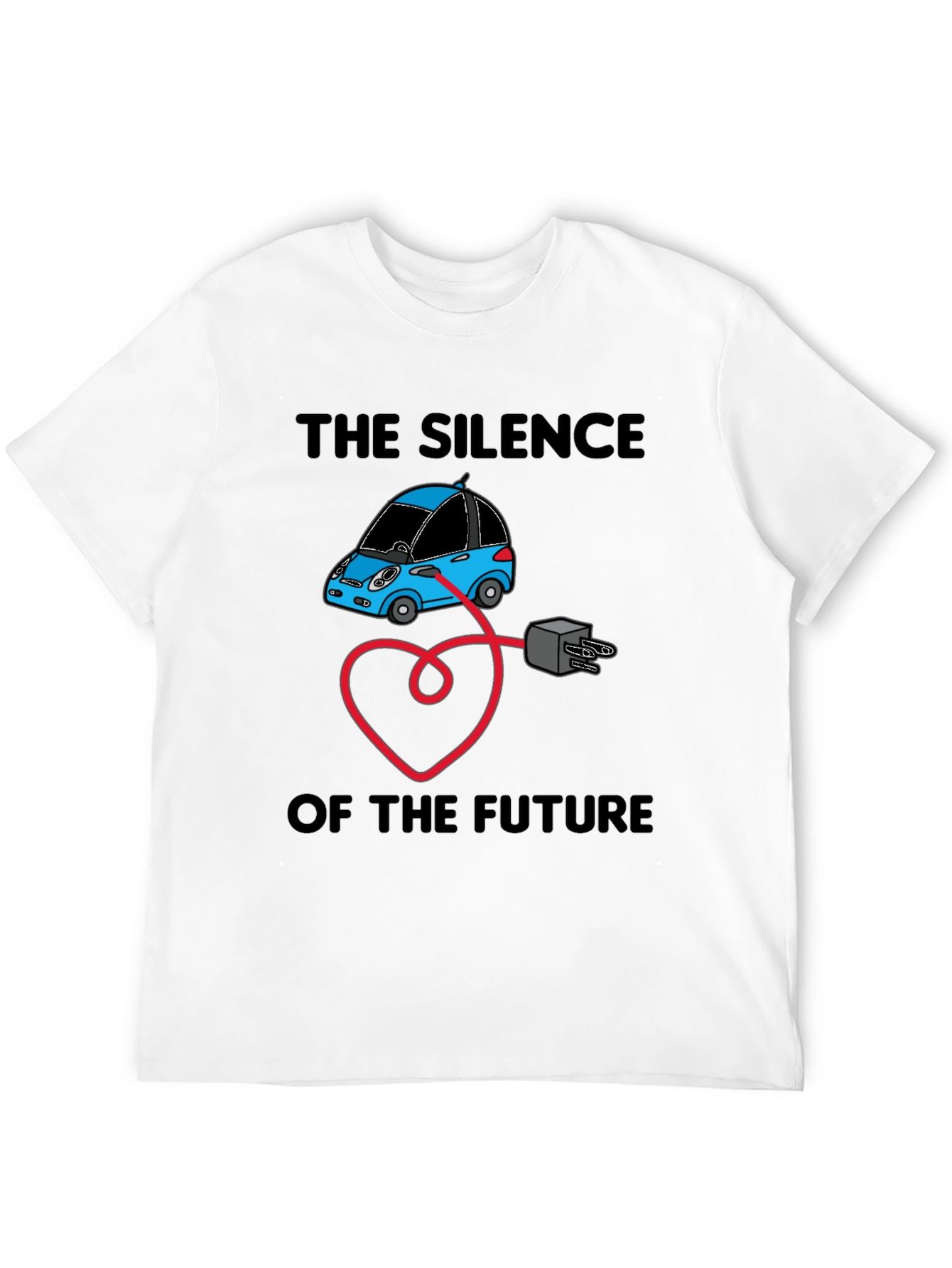 Electric Car T-Shirt - Silence of the Future