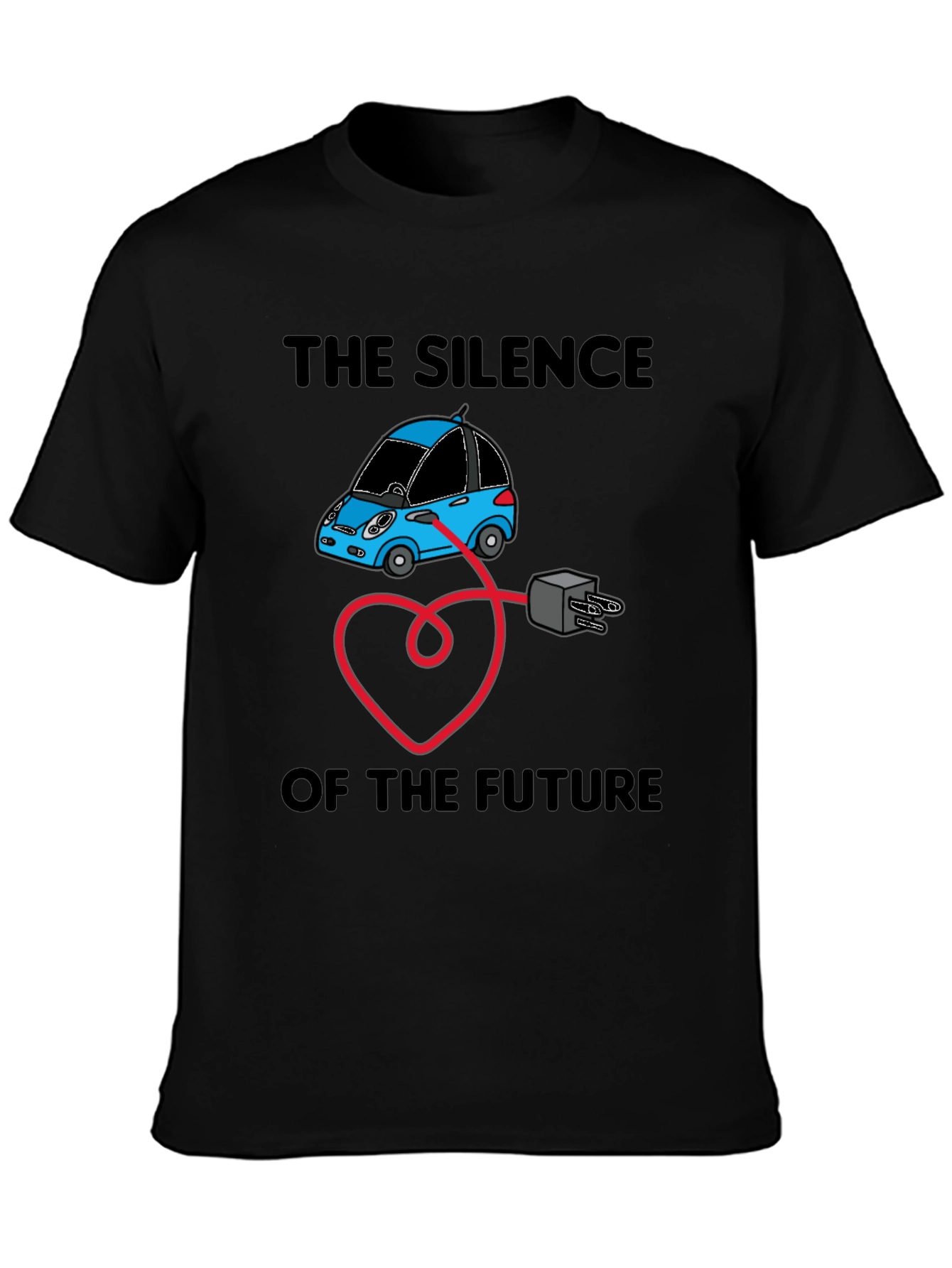 Electric Car T-Shirt - Silence of the Future