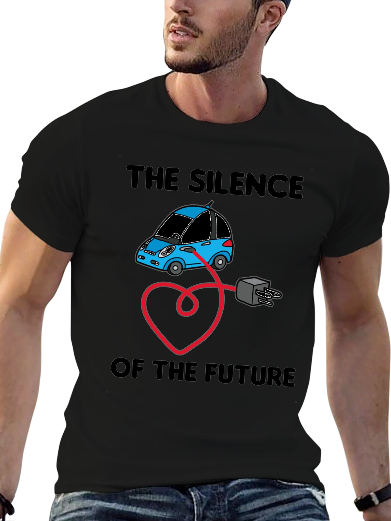Electric Car T-Shirt - Silence of the Future