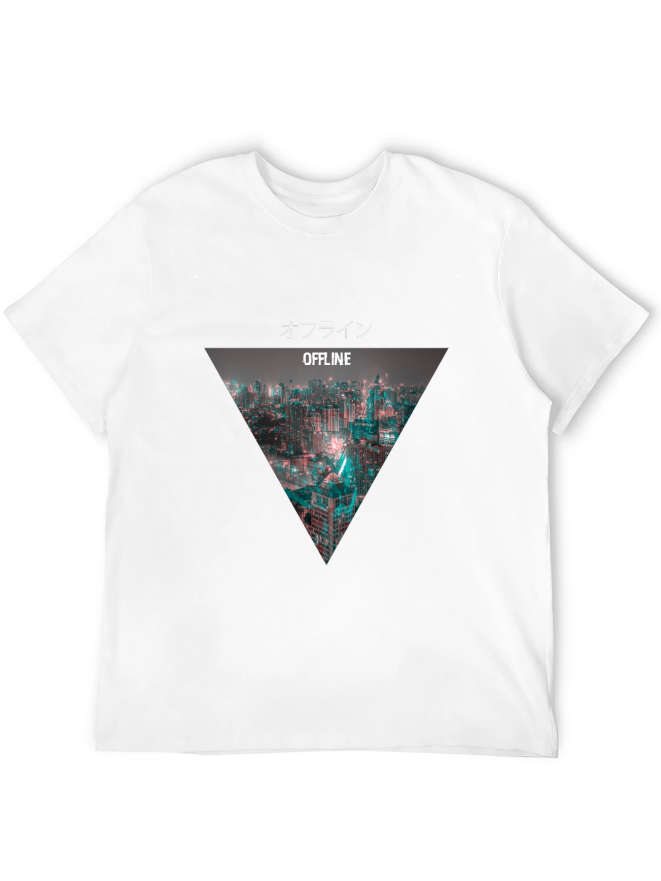 Offline Cityscape Graphic Tee - Urban Style