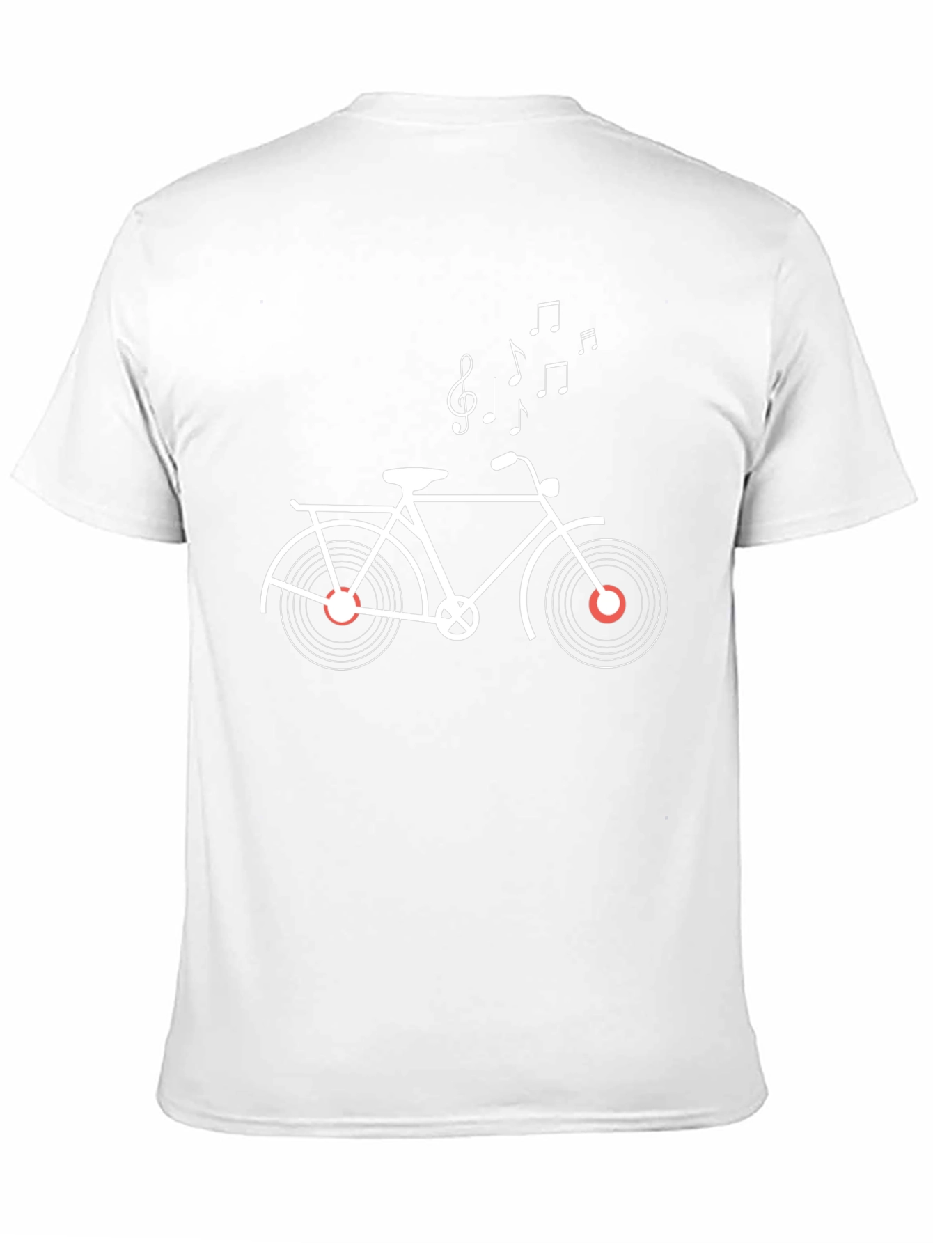 Musical Bicycle Graphic Tee - Stylish & Unique