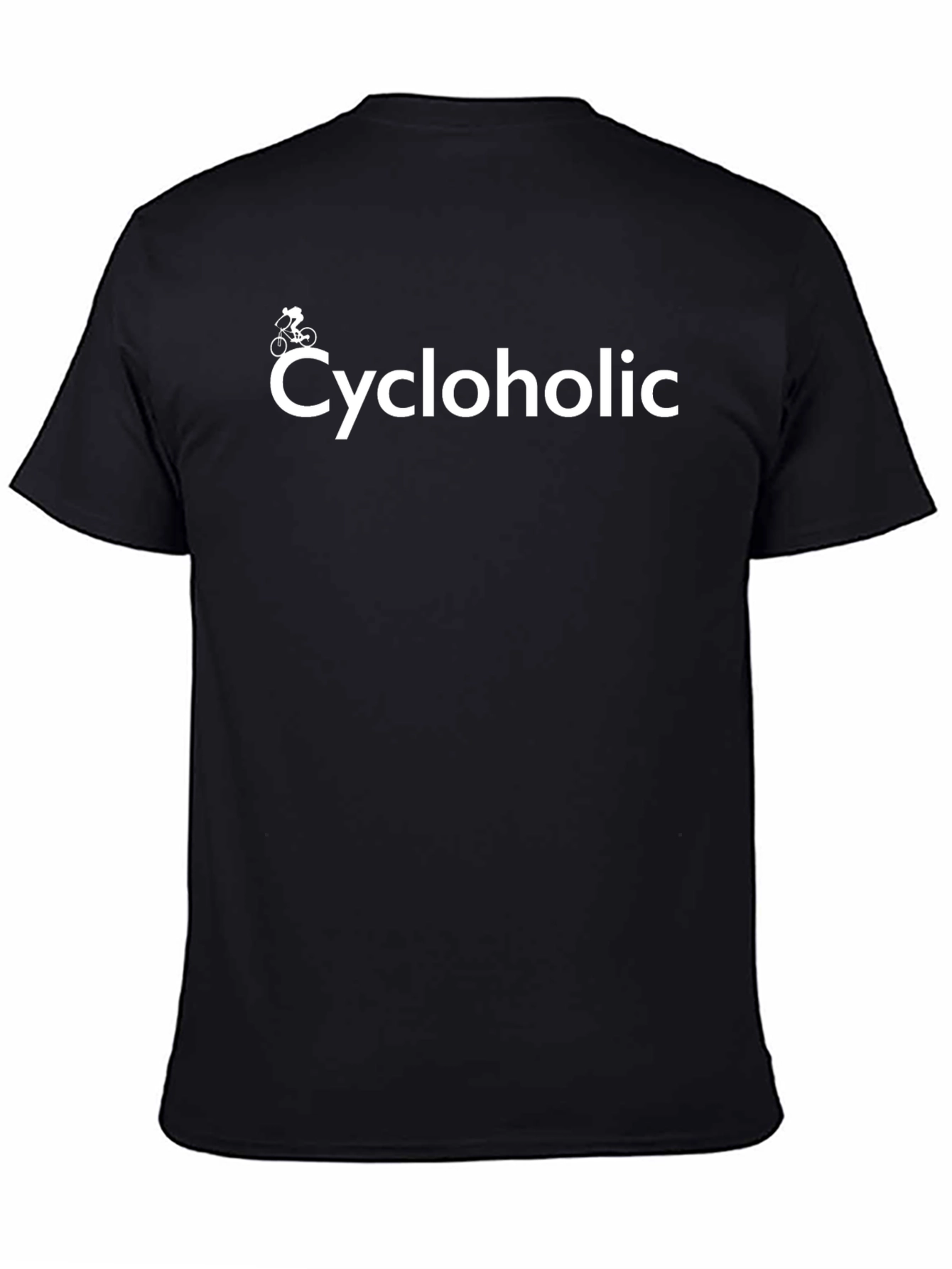 Cycloholic T-Shirt - Black - Cycling Enthusiast
