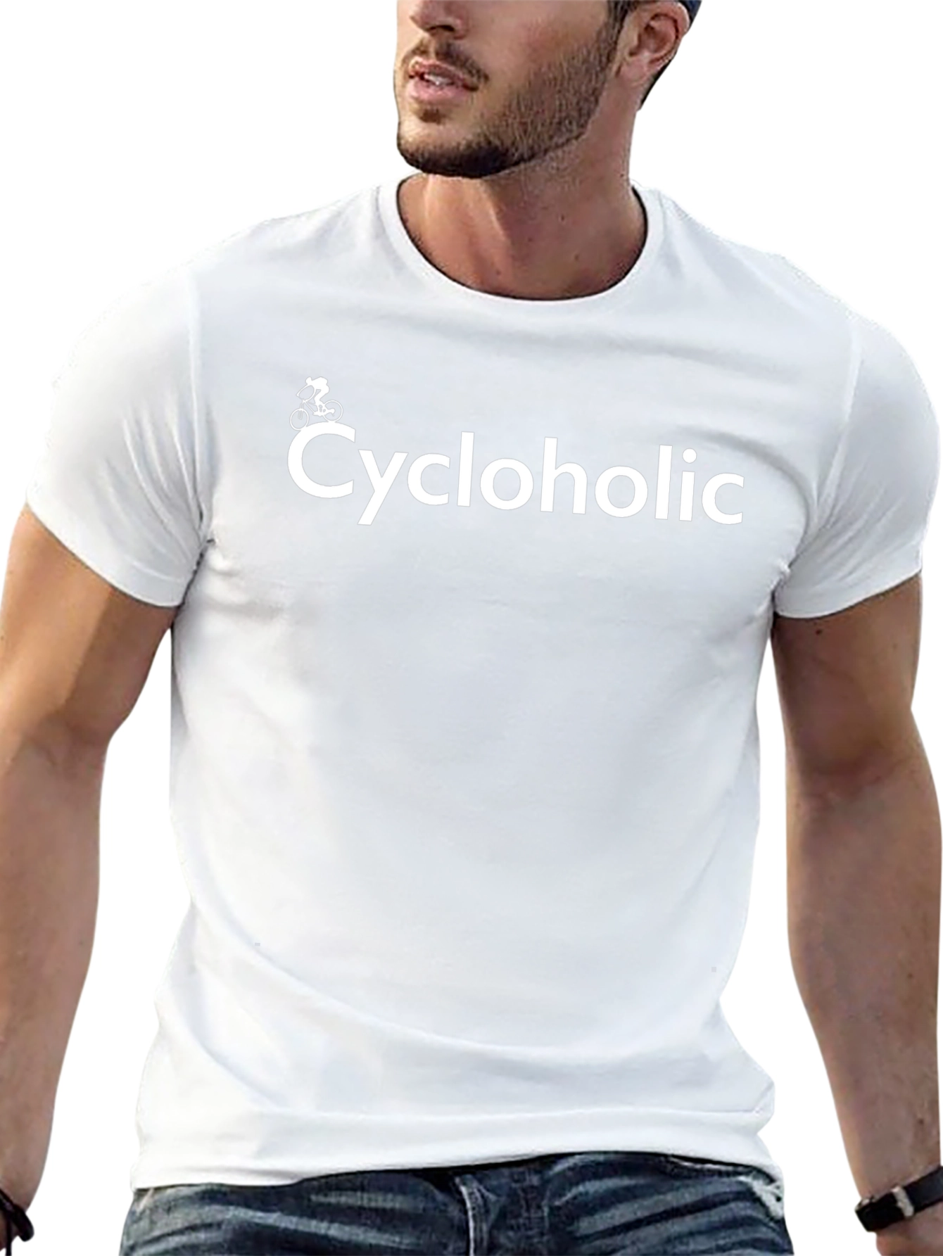 Cycloholic T-Shirt - Black - Cycling Enthusiast