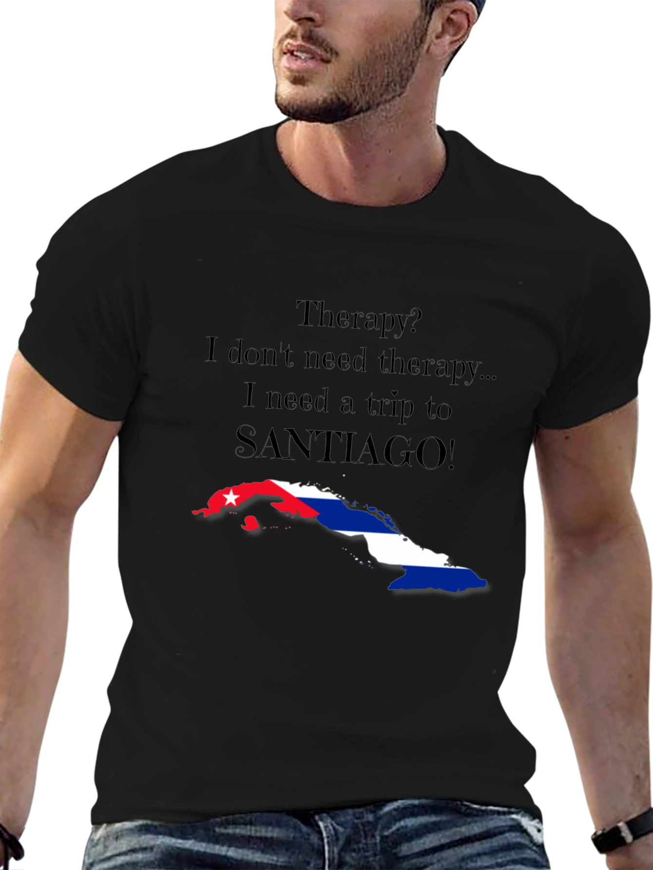 Cuba Santiago Therapy T-Shirt