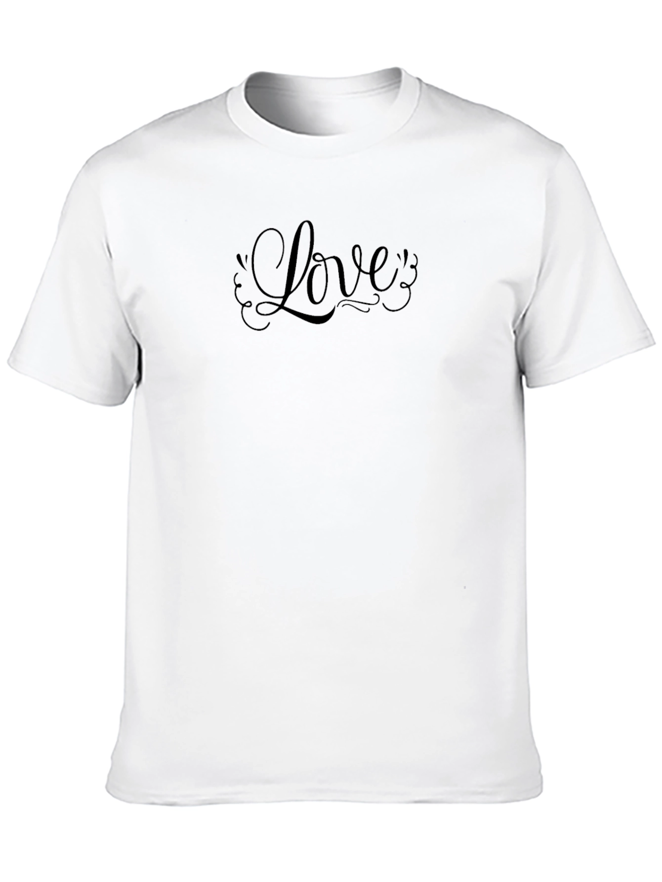 Love Graphic Black Tee - Stylish and Trendy