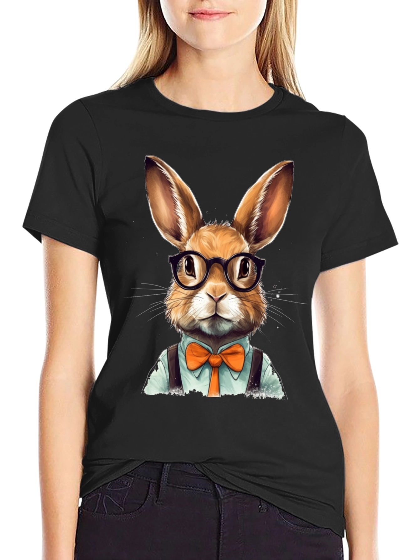 Dapper Rabbit Graphic Tee